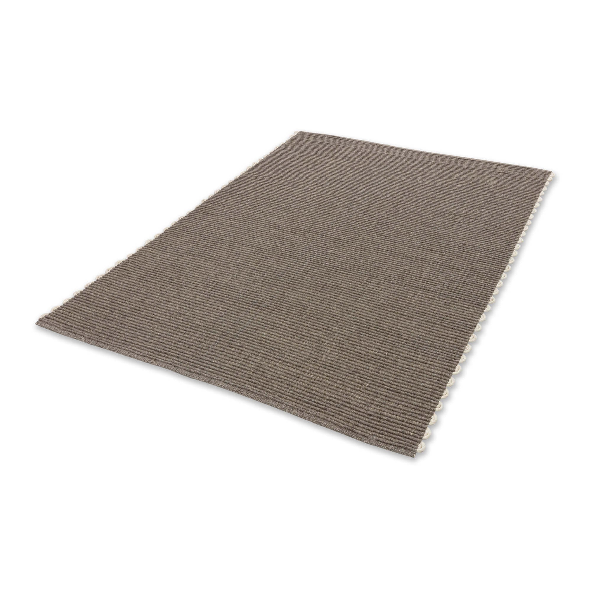 SCHÖNER WOHNEN Teppich OMIRA – Minimalistisch & elegant mit Häkelkante