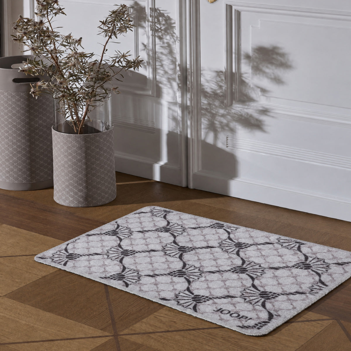 JOOP! Fußmatte WELCOME MATS Cornflower Double - hochwertig & strapazierfähig
