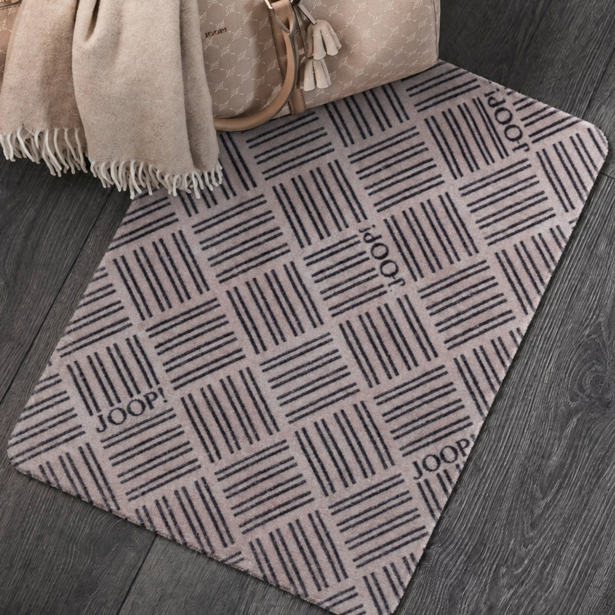 JOOP! Fußmatte WELCOME MATS Meshwork - weich & widerstandsfähig