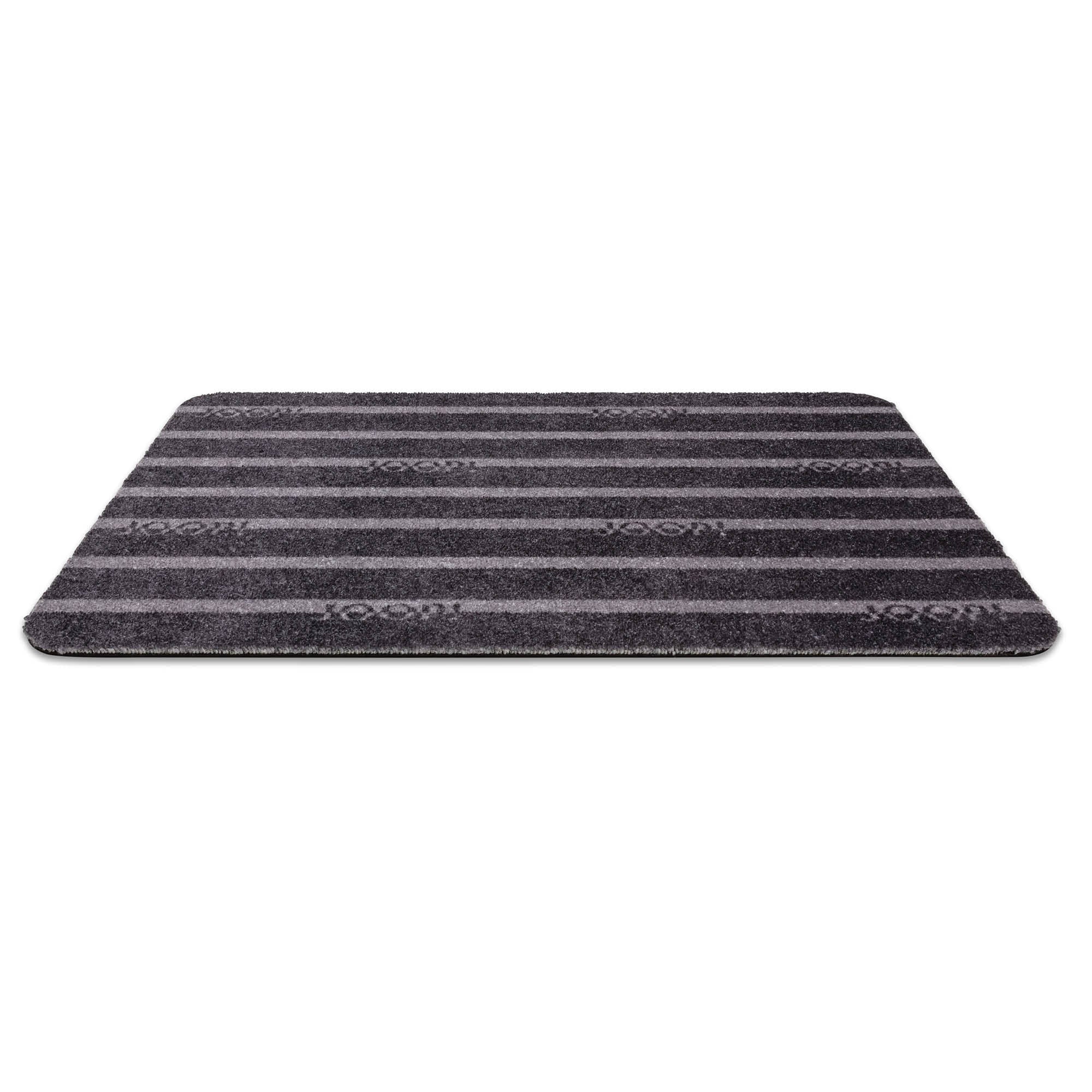 JOOP! Fußmatte WELCOME MATS Logo Stripes - robust & komfortabel
