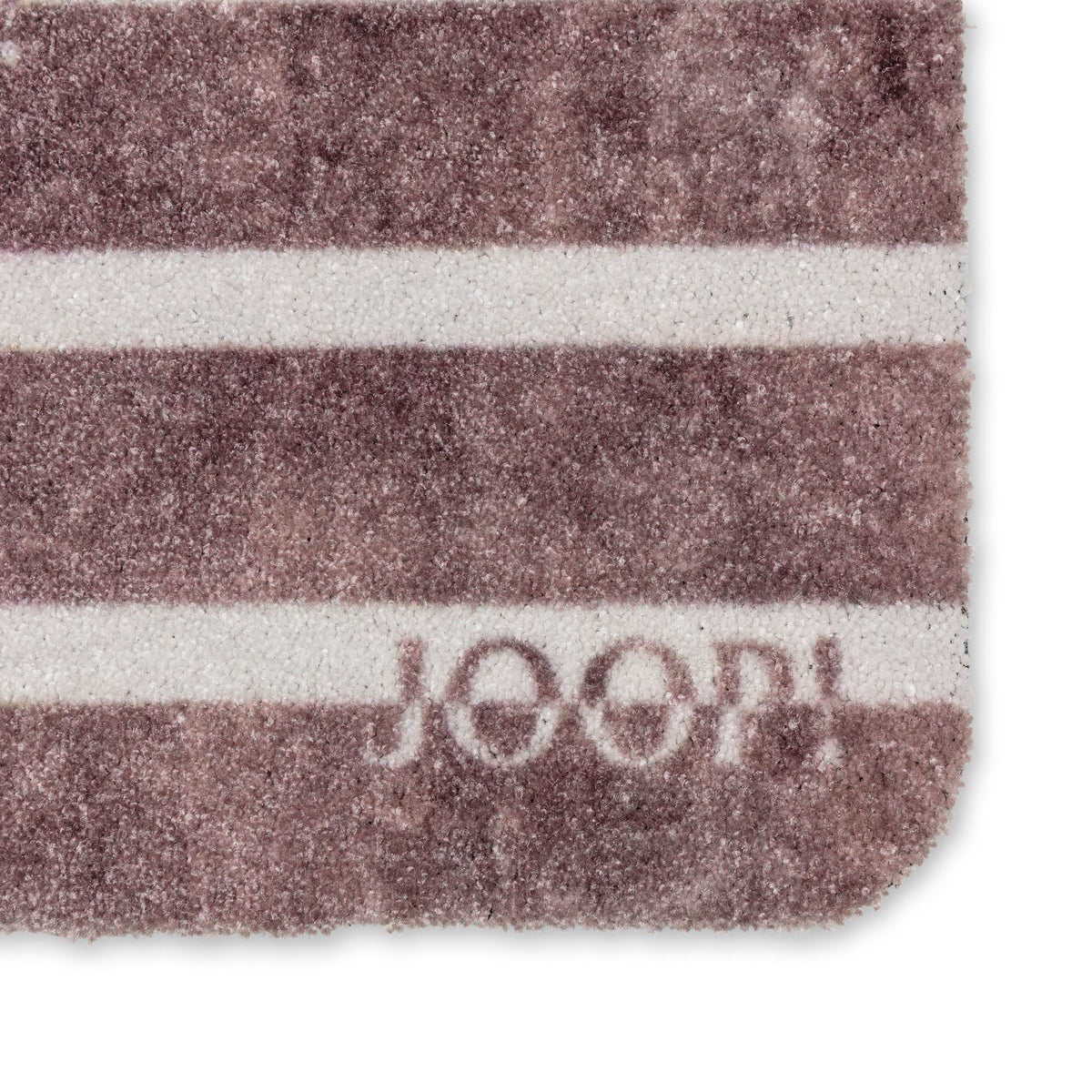 JOOP! Fußmatte WELCOME MATS Logo Stripes - robust & komfortabel