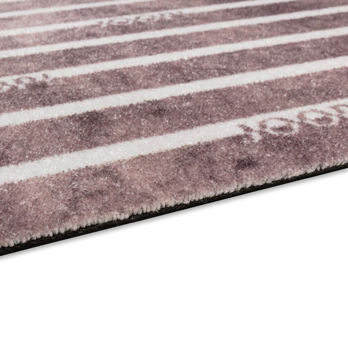 JOOP! Fußmatte WELCOME MATS Logo Stripes - robust & komfortabel