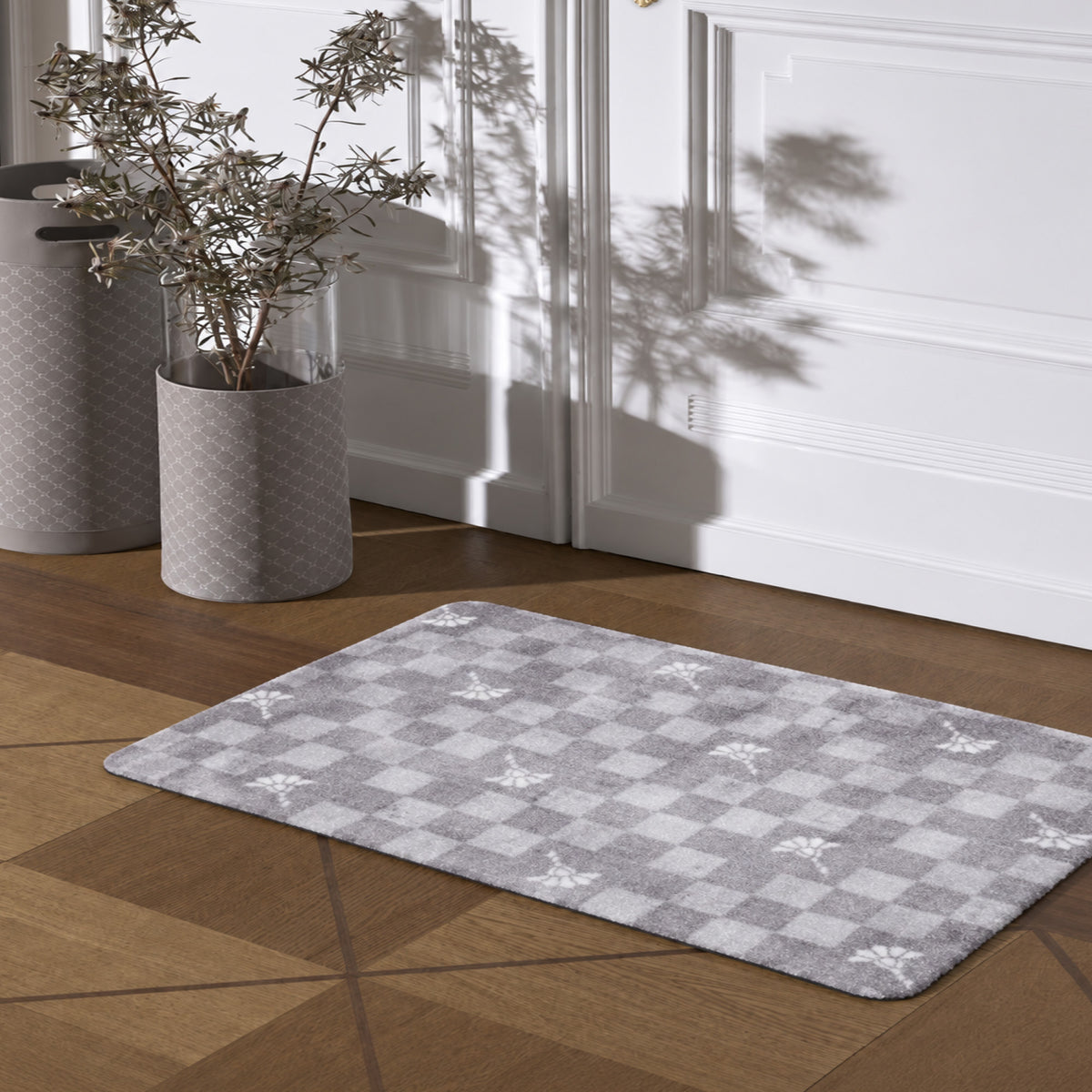 JOOP! Fußmatte WELCOME MATS Cornflower Piazza - weich & langlebig