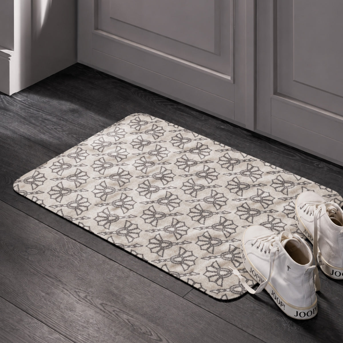 JOOP! Fußmatte WELCOME MATS Studio Cornflower Allover - weich & stilvoll