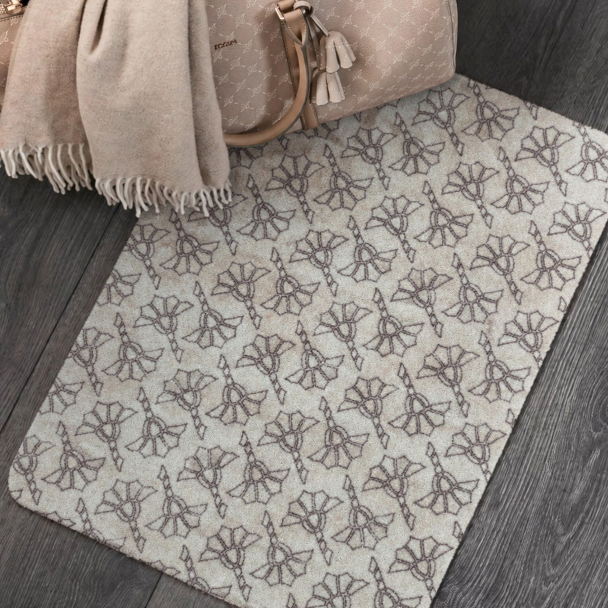 JOOP! Fußmatte WELCOME MATS Studio Cornflower Allover - weich & stilvoll
