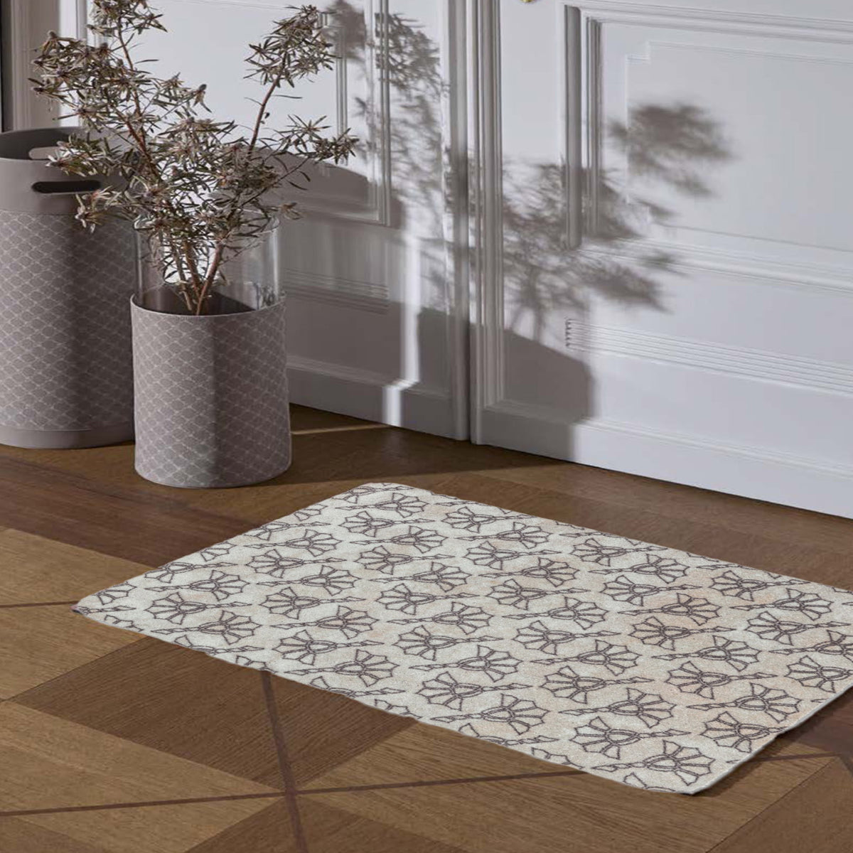 JOOP! Fußmatte WELCOME MATS Studio Cornflower Allover - weich & stilvoll