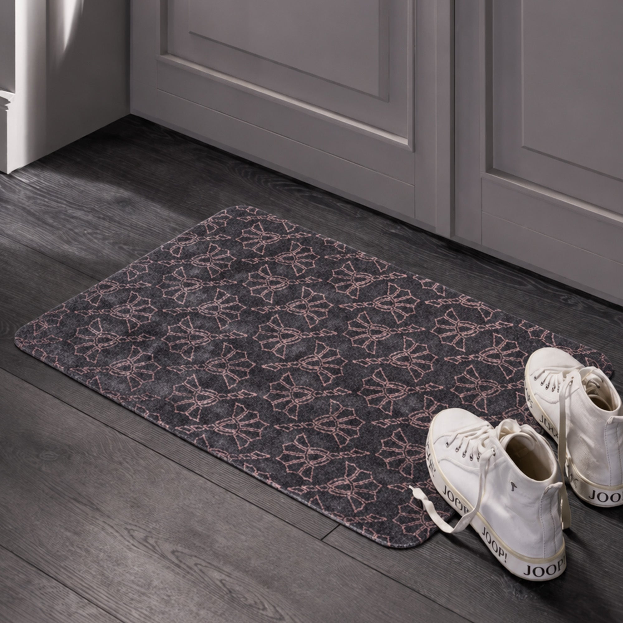 JOOP! Fußmatte WELCOME MATS Studio Cornflower Allover - weich & stilvoll