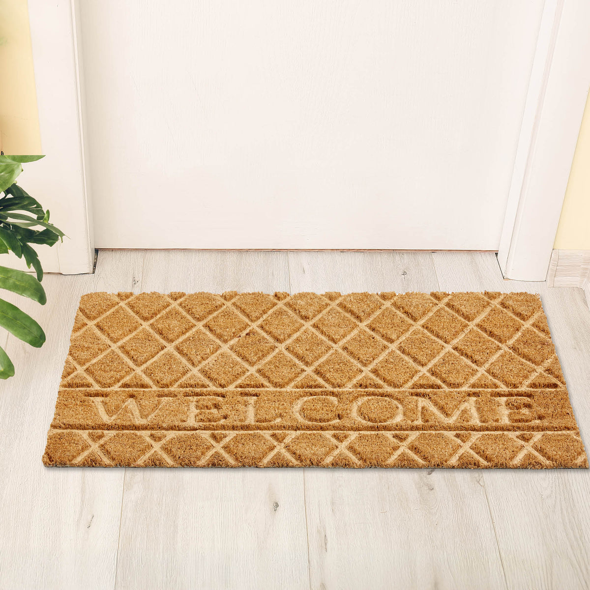 Fußmatte COCO SHAPE 2er Set – 100% Natur, rutschhemmend