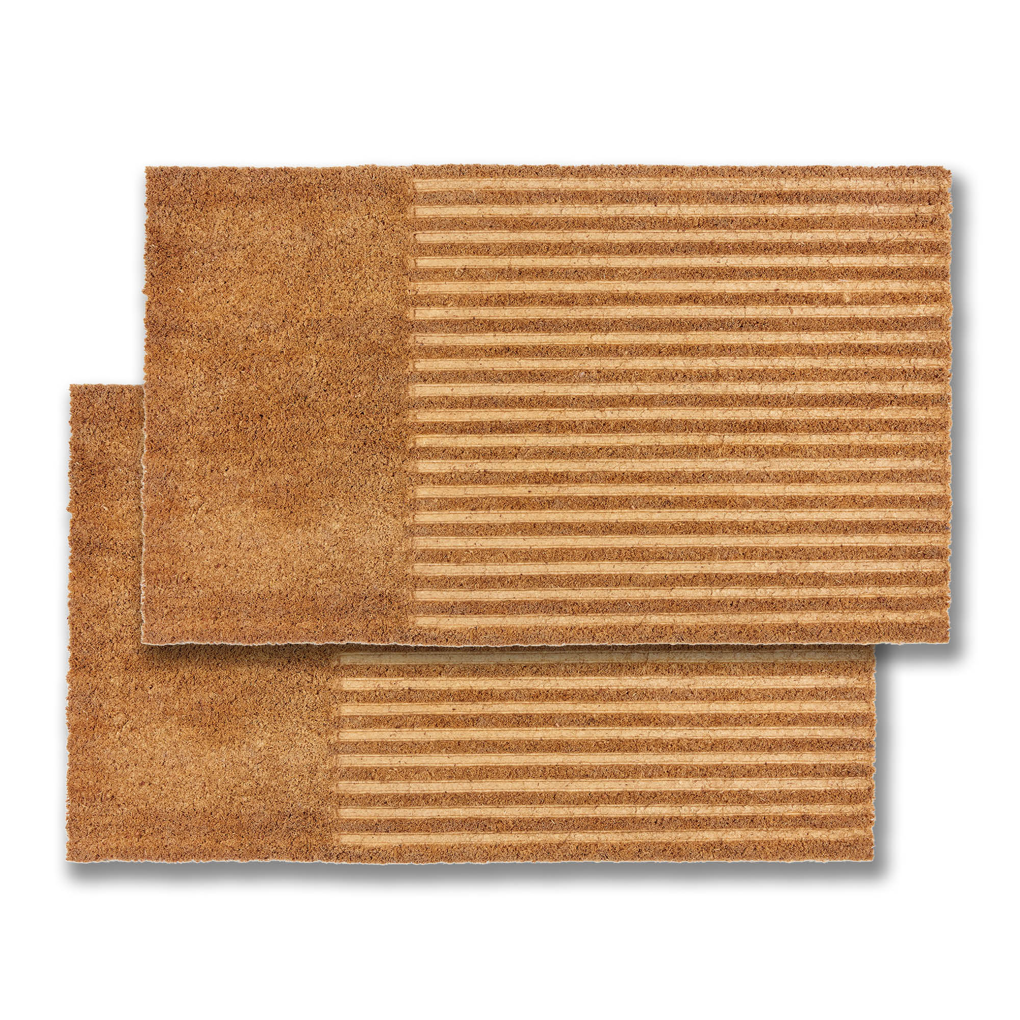 Fußmatte COCO SHAPE 2er Set – 100% Natur, rutschhemmend