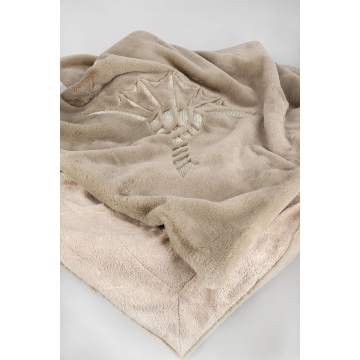 JOOP! Kuscheldecke TENDER 130x170 cm – Kunstfell & Fleece