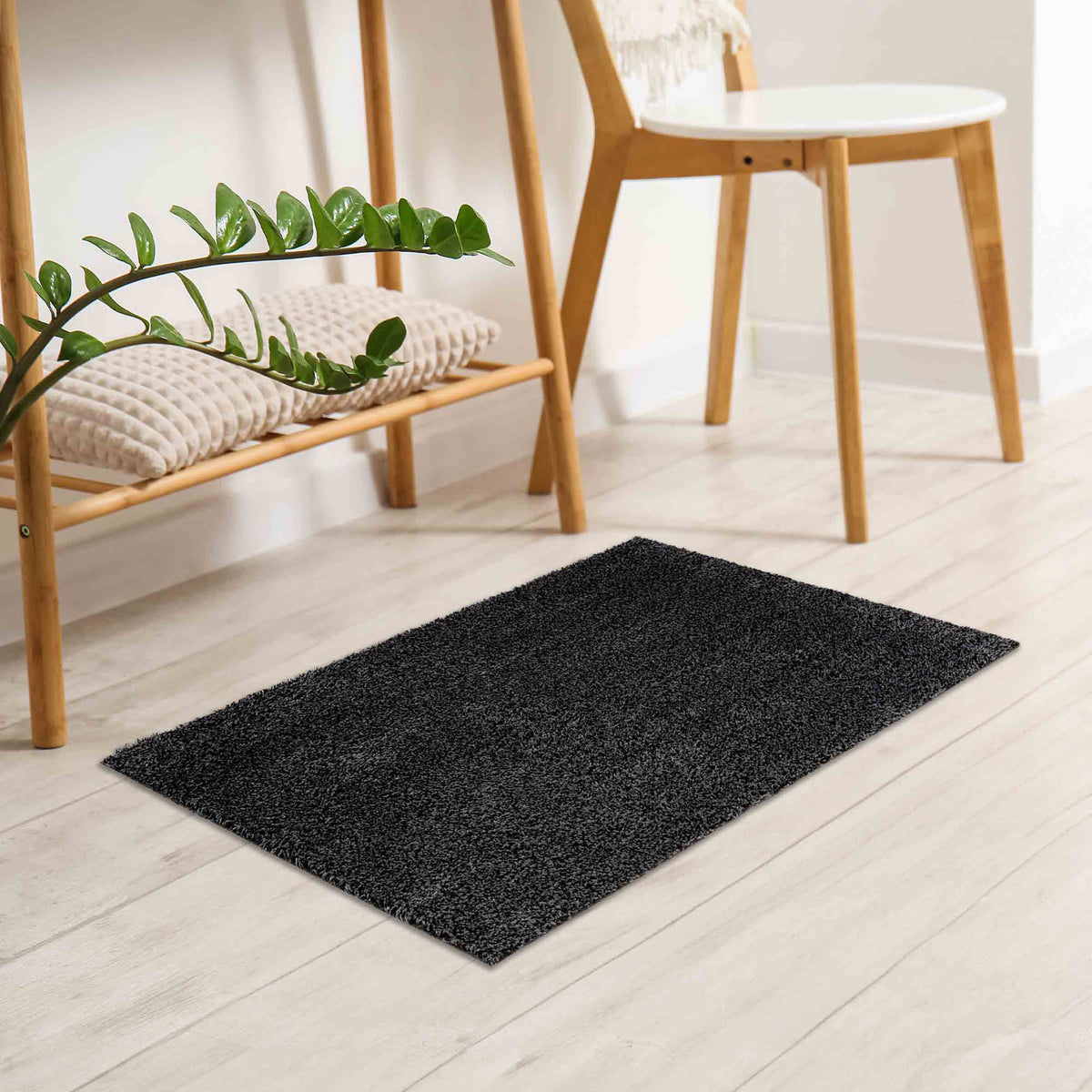 Fußmatte QUARZIT 2ER SET – waschbar, Baumwolle, PVC-frei