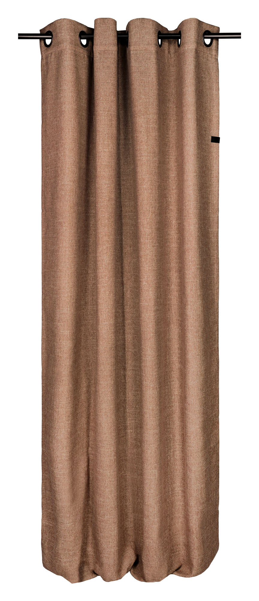 Schöner Wohnen Blickdichter Vorhang in Leinenoptik mit Ösen 140x250cm
