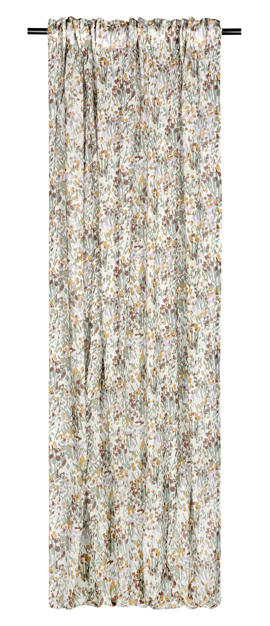 Schöner Wohnen Transparenter Fertigschal mit verdecktem Schlaufenband – 130x250 cm & 135x250 cm