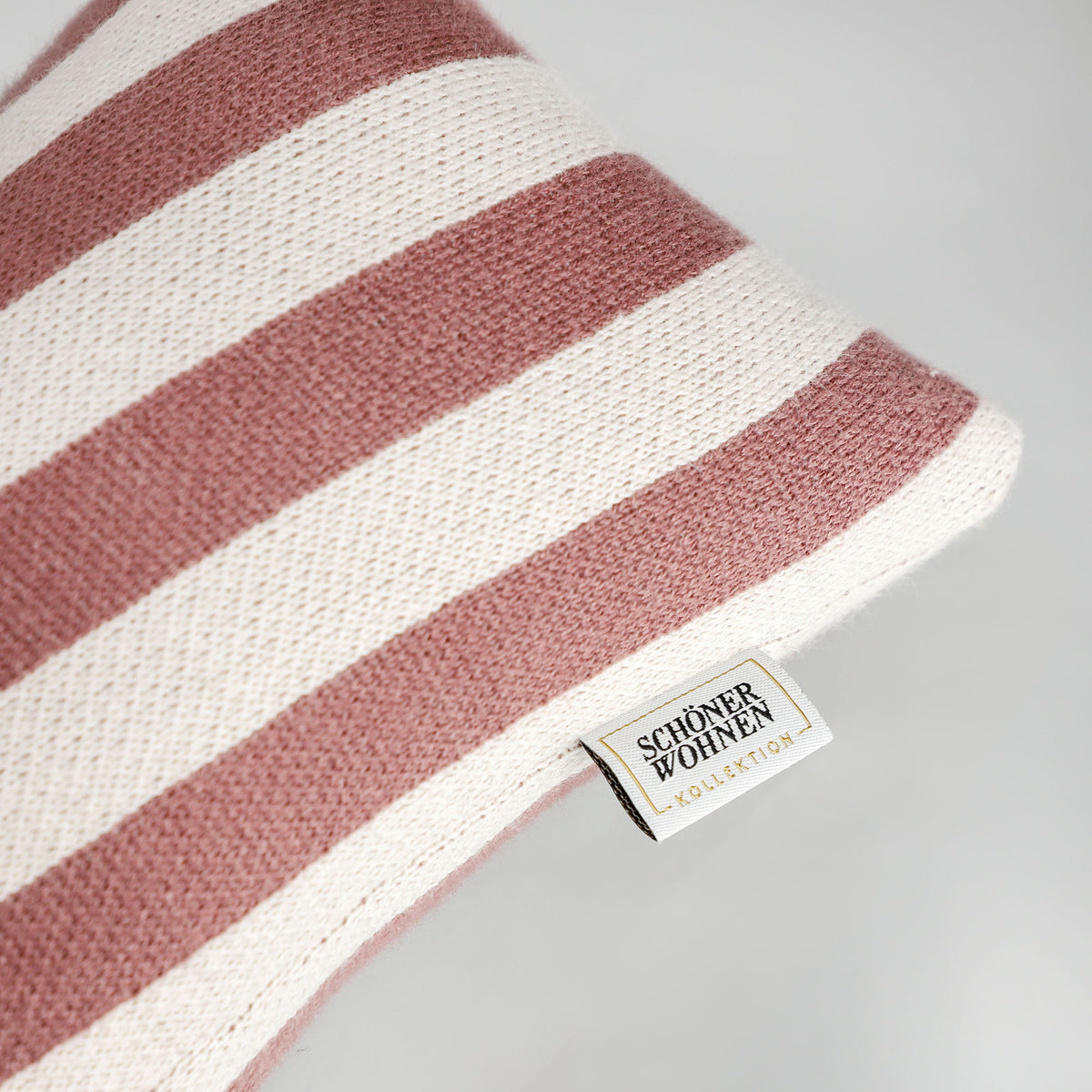 Schöner Wohnen Knotenkissen – Strickkissen im modernen Design – Stilvoller Blickfang für Sofa & Bett