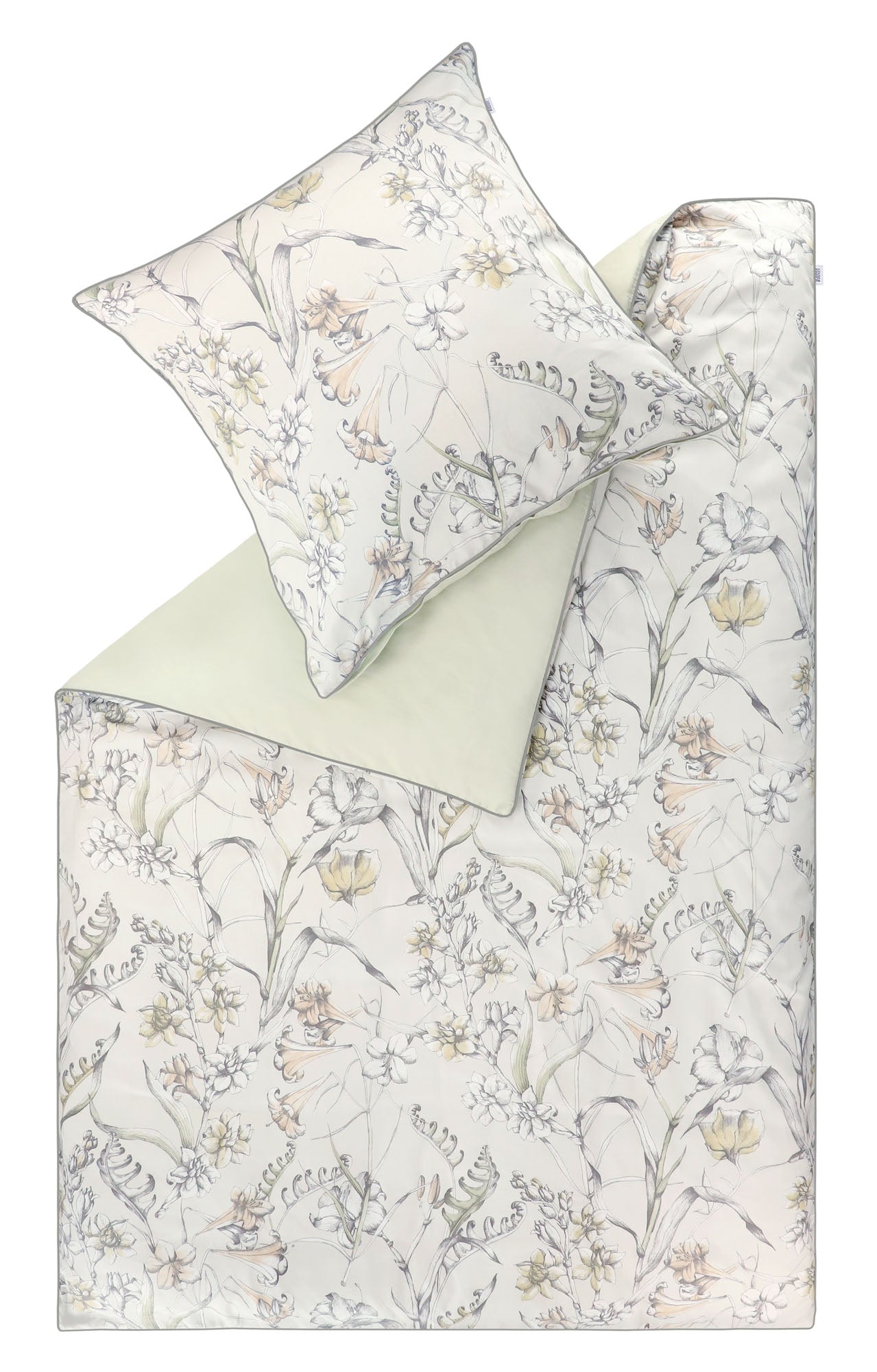 Schöner Wohnen Satin Bettwäsche aus 100% nachhaltiger Baumwolle – mit floralen & grafischen Designs