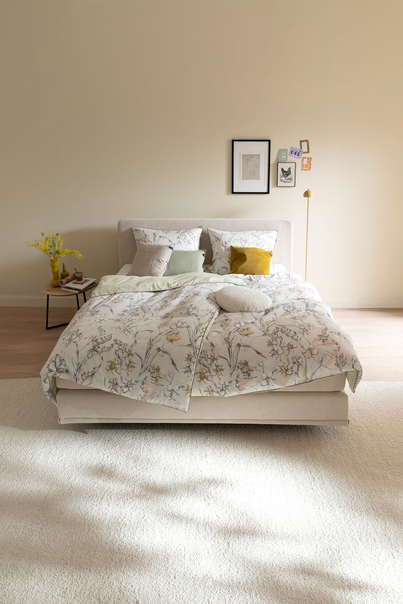 Schöner Wohnen Satin Bettwäsche aus 100% nachhaltiger Baumwolle – mit floralen & grafischen Designs