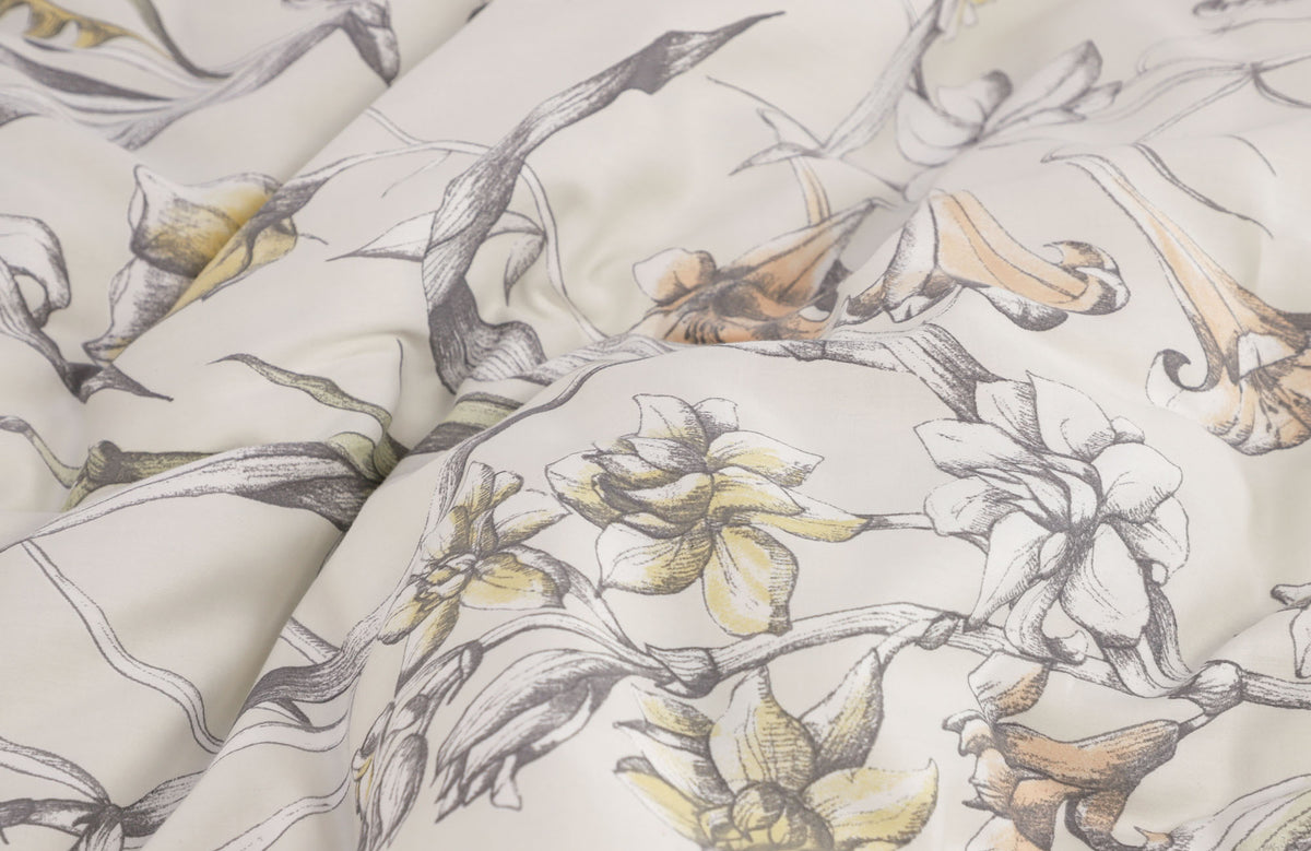 Schöner Wohnen Satin Bettwäsche aus 100% nachhaltiger Baumwolle – mit floralen & grafischen Designs
