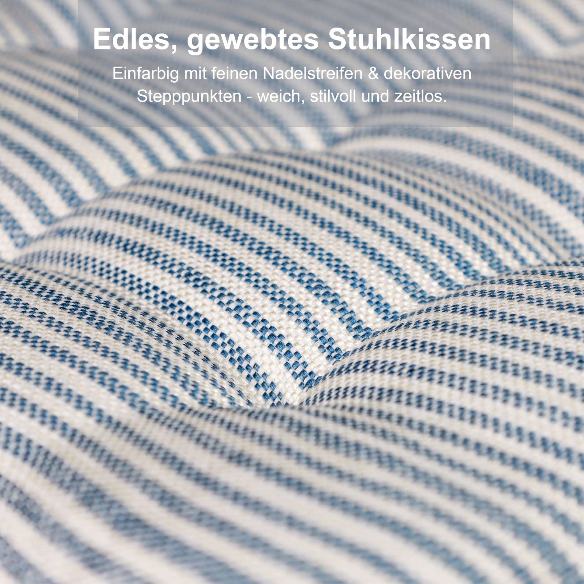 Sitzkissen Fresh Stripe im 4er SparSet