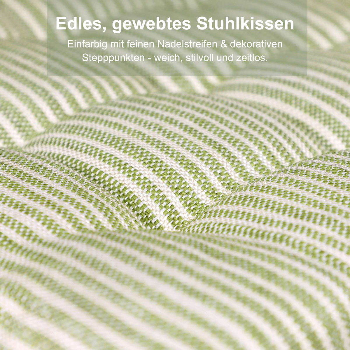 Sitzkissen Fresh Stripe im 4er SparSet