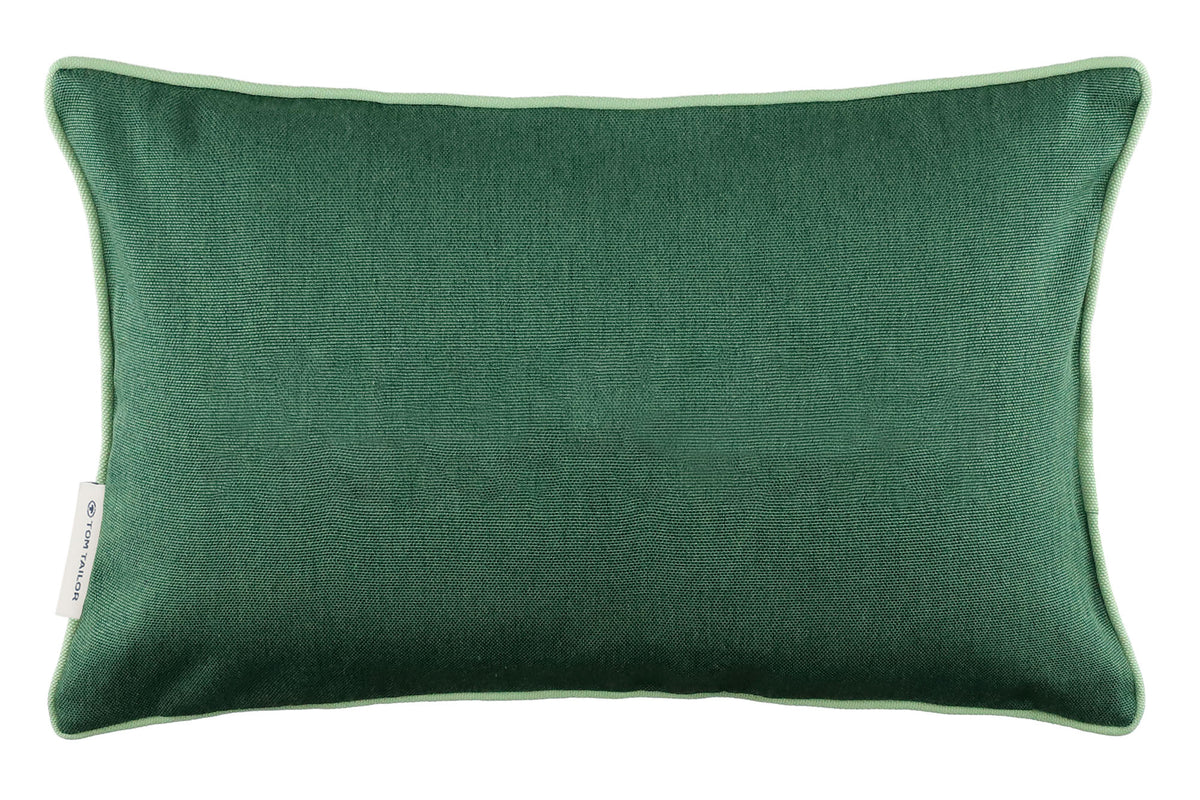 Tom Tailor Zierkissenhülle gewebt – Fröhliche Sommermotive, Streifen & maritime Prints, dekorative Stickereien, pflegeleichter Materialmix