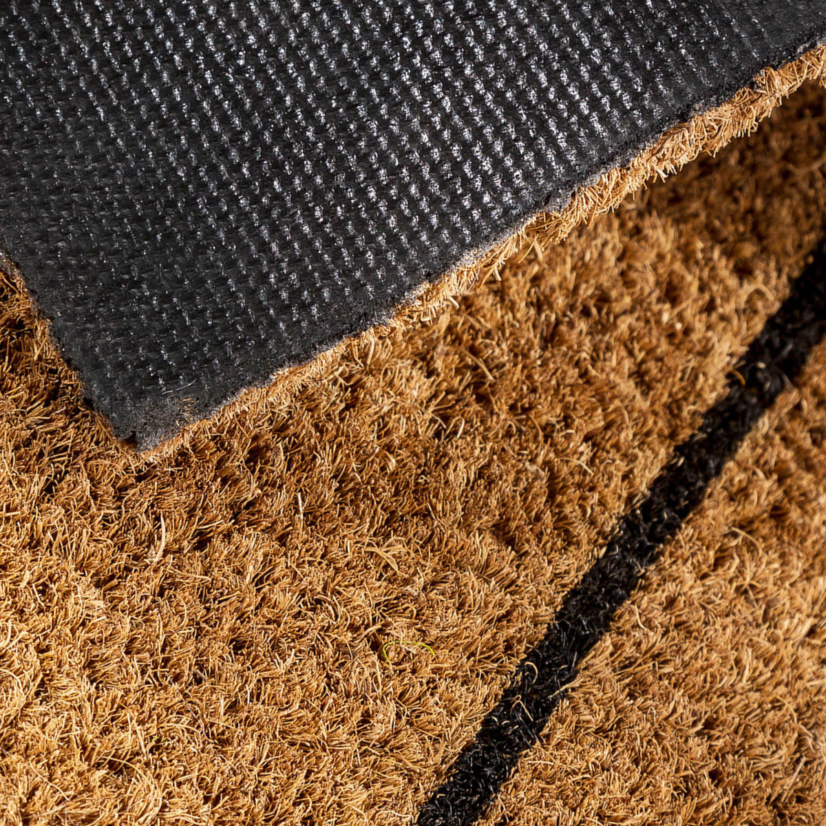 Fußmatte COCO SMART HALBRUND 2er Set - Kokos, antibakteriell
