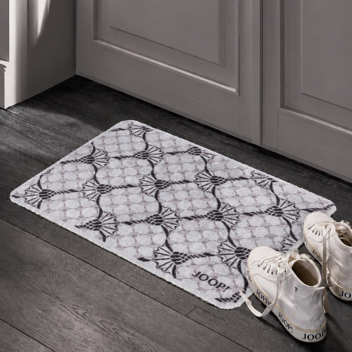 JOOP! Fußmatte WELCOME MATS Cornflower Double - hochwertig & strapazierfähig