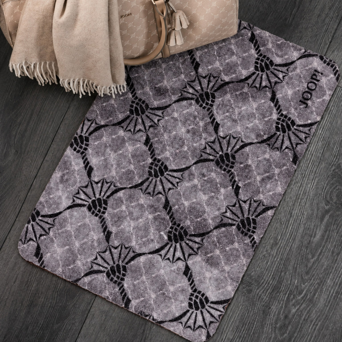 JOOP! Fußmatte WELCOME MATS Cornflower Double - hochwertig & strapazierfähig