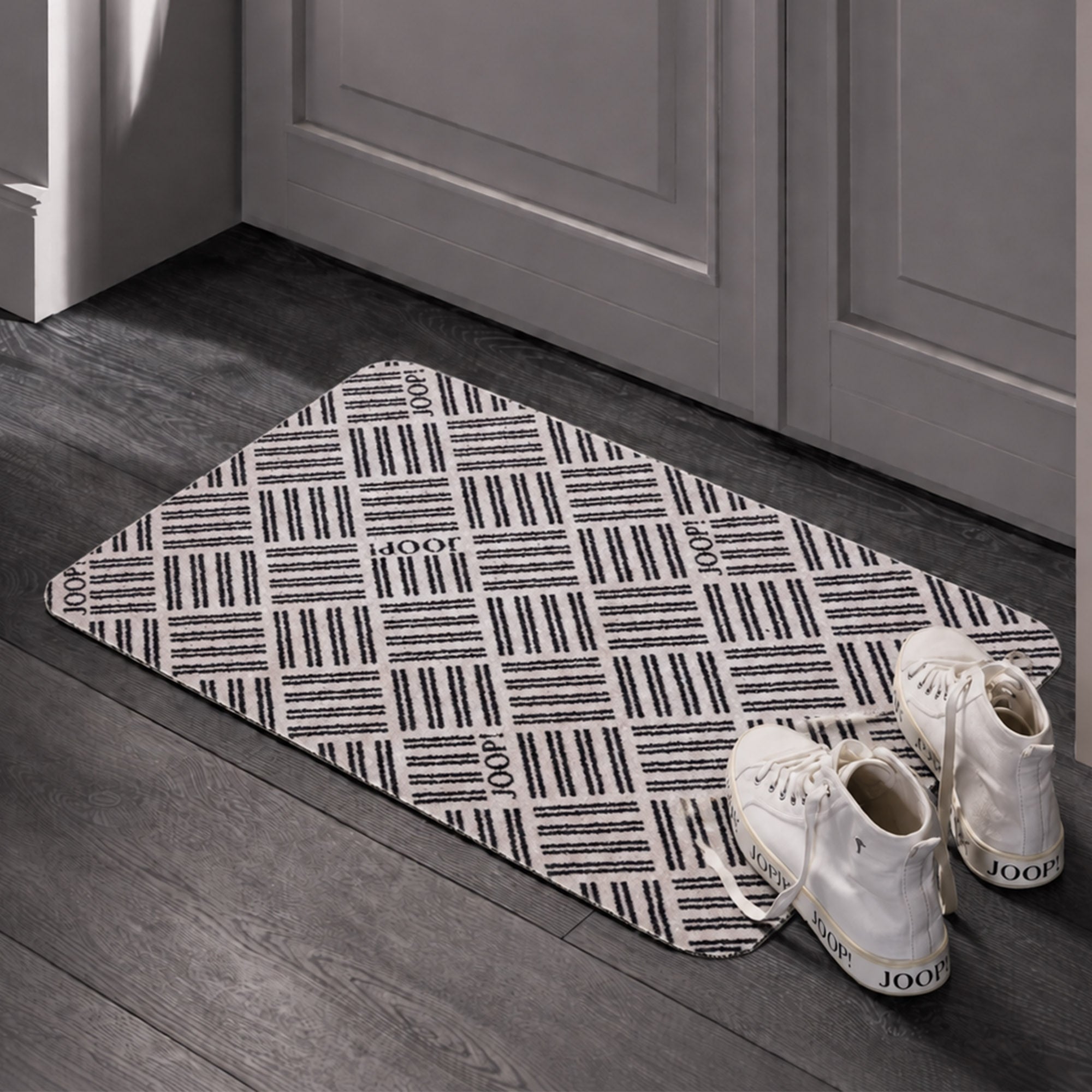 JOOP! Fußmatte WELCOME MATS Meshwork - weich & widerstandsfähig