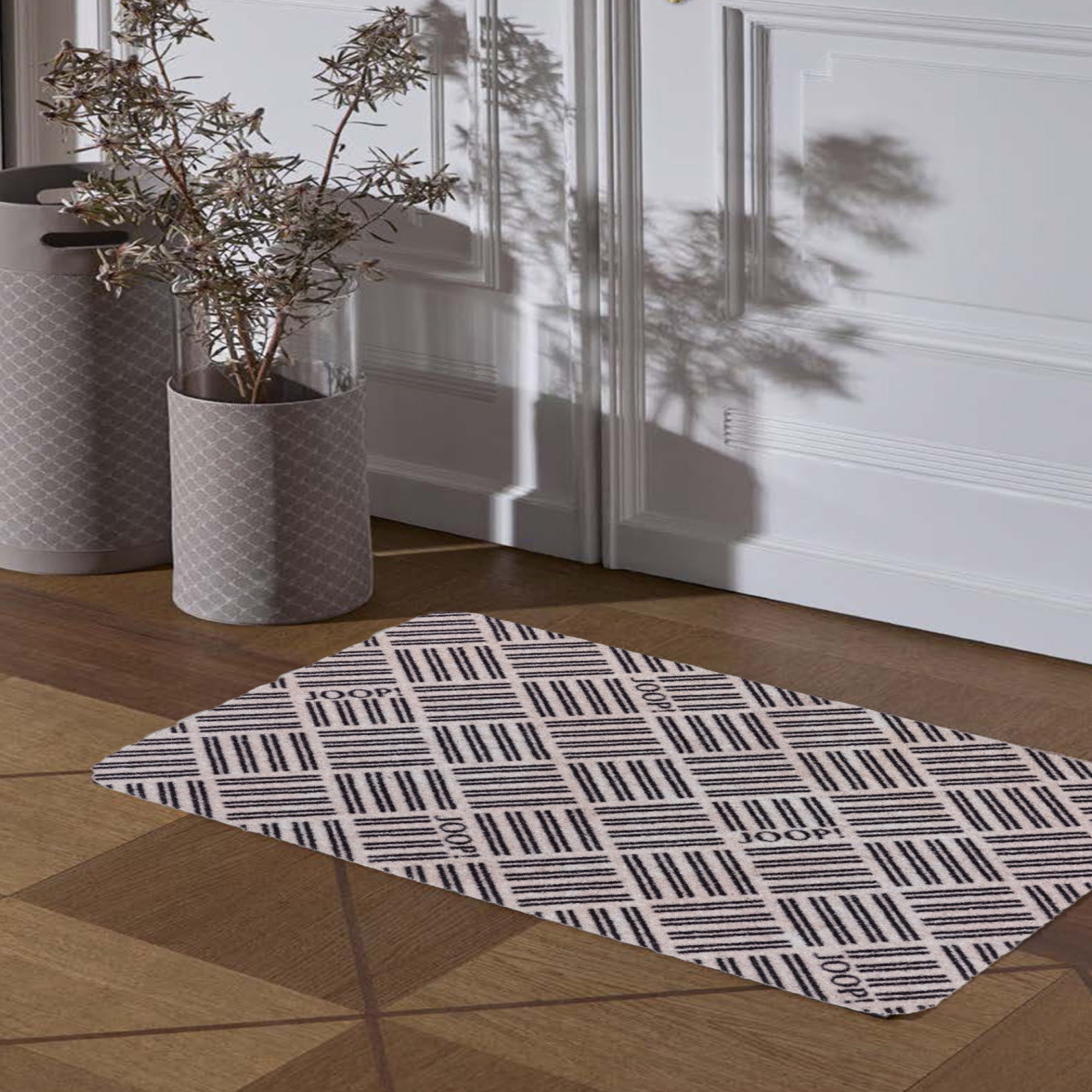 JOOP! Fußmatte WELCOME MATS Meshwork - weich & widerstandsfähig