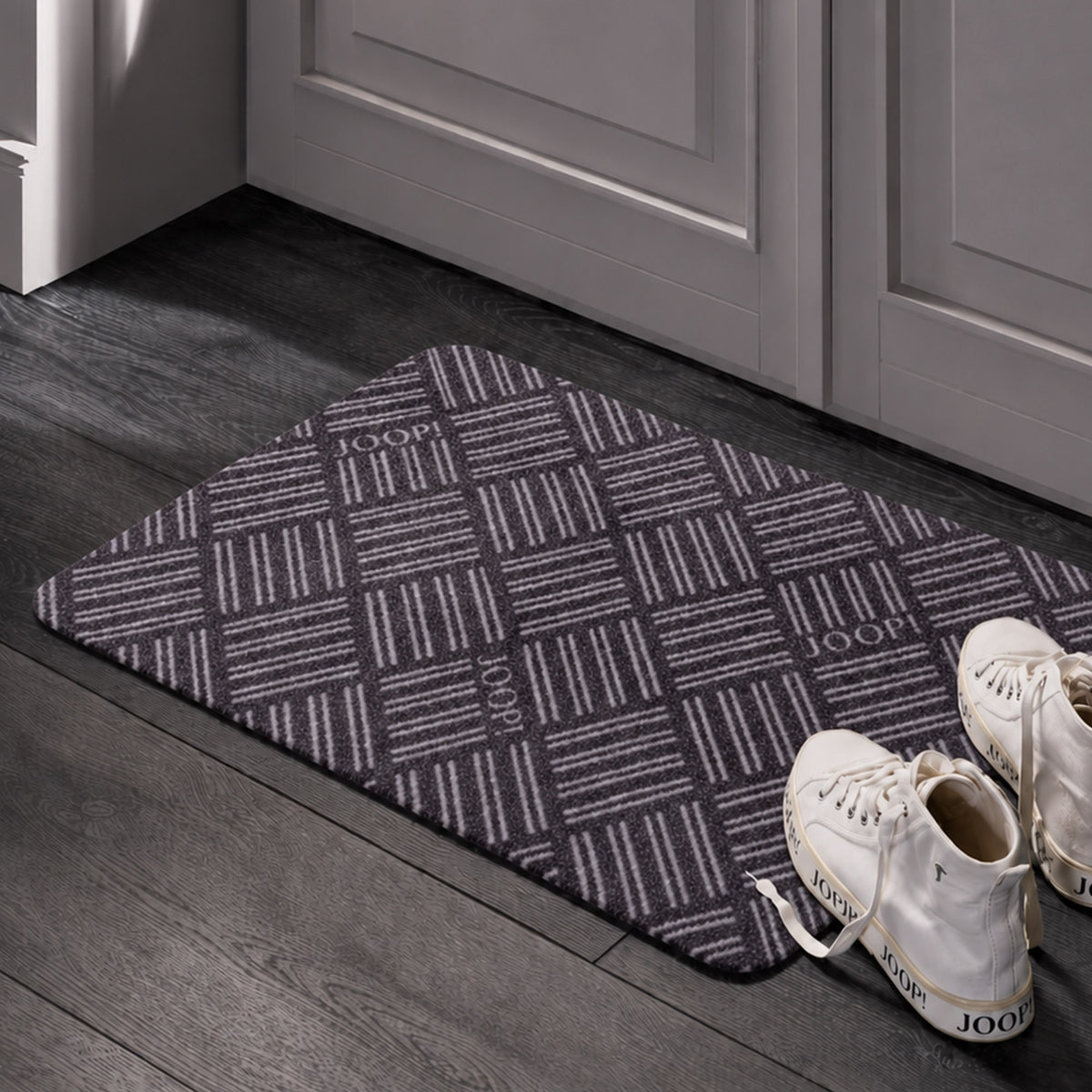 JOOP! Fußmatte WELCOME MATS Meshwork - weich & widerstandsfähig