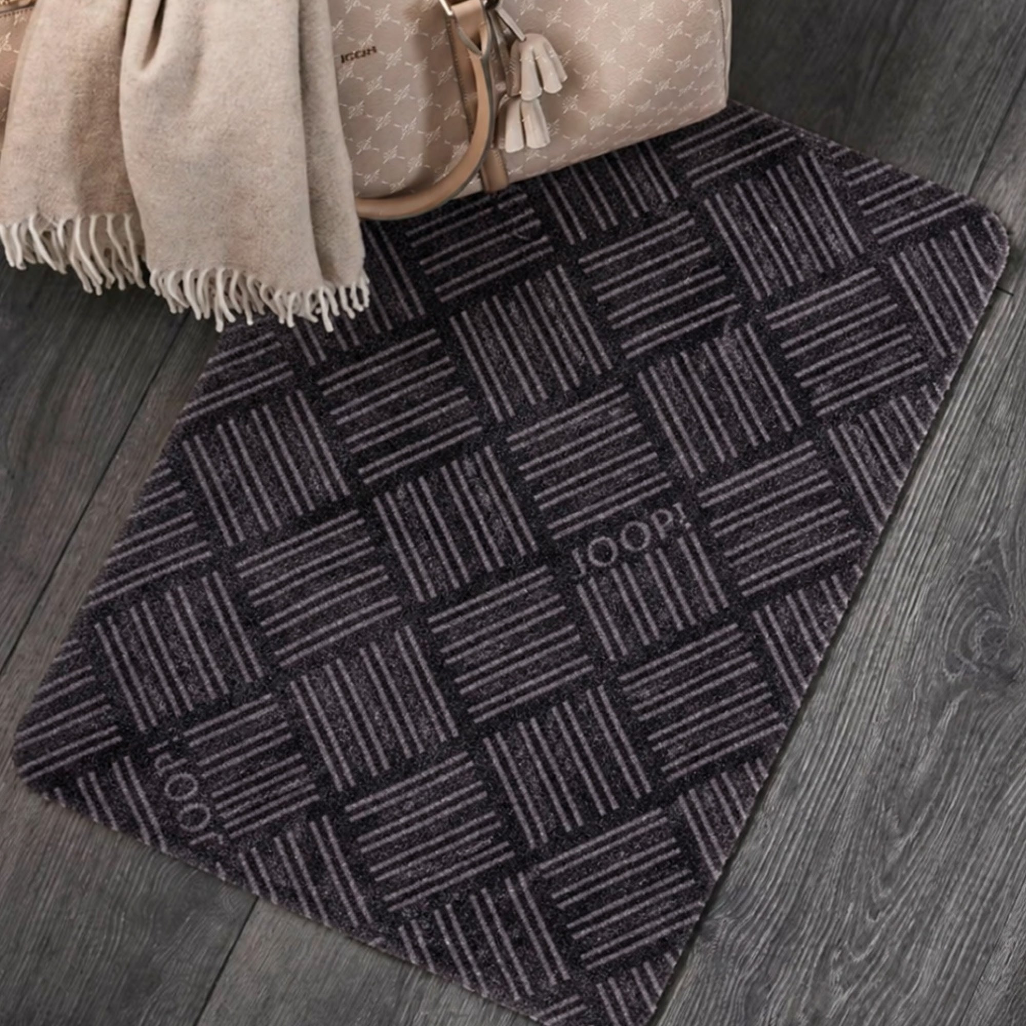 JOOP! Fußmatte WELCOME MATS Meshwork - weich & widerstandsfähig