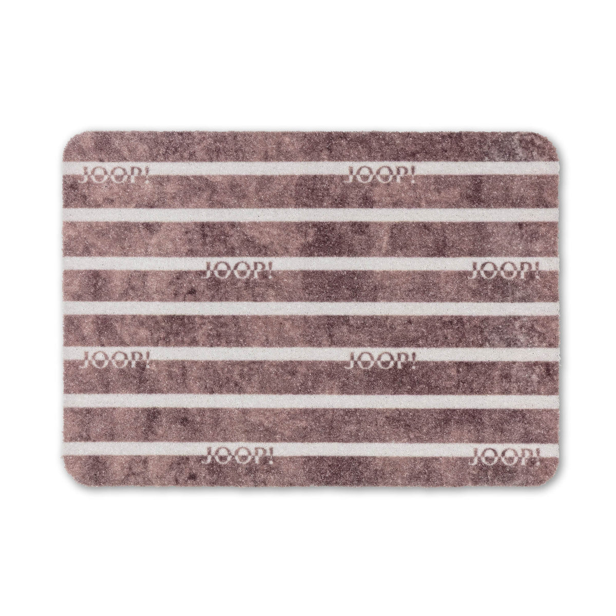 JOOP! Fußmatte WELCOME MATS Logo Stripes - robust & komfortabel
