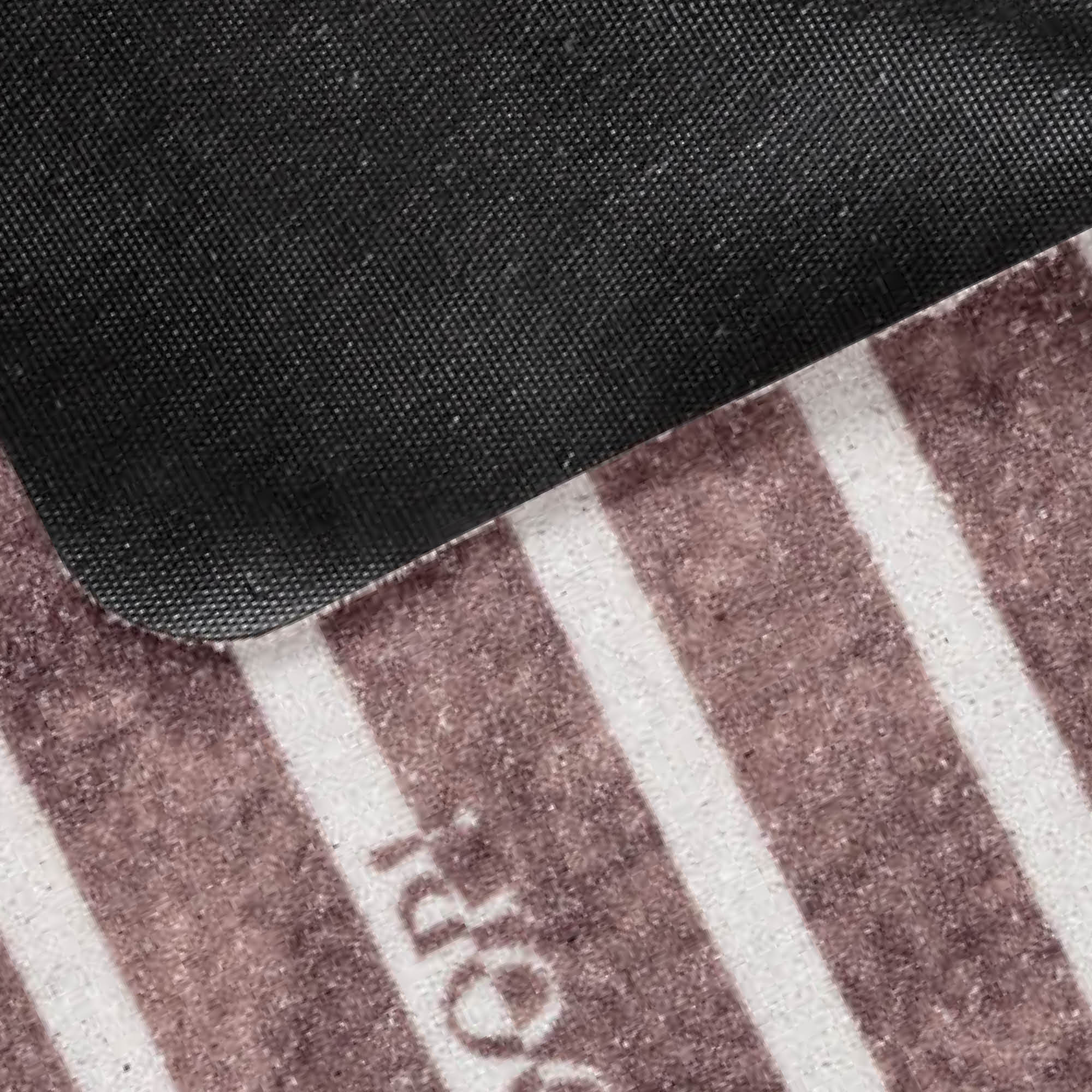 JOOP! Fußmatte WELCOME MATS Logo Stripes - robust & komfortabel