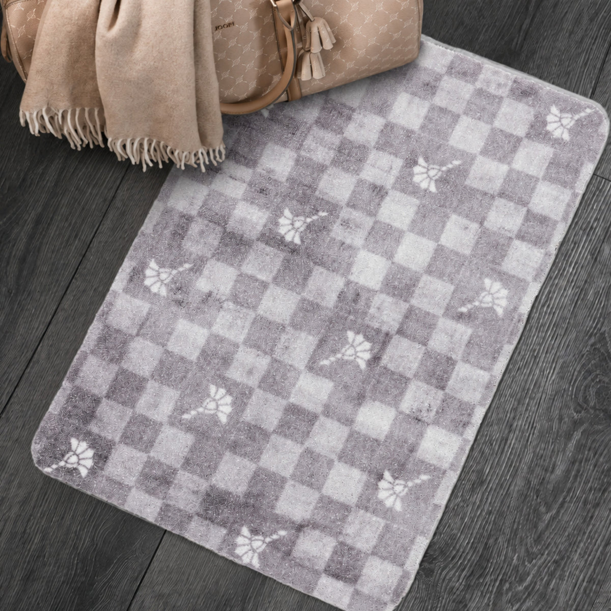 JOOP! Fußmatte WELCOME MATS Cornflower Piazza - weich & langlebig