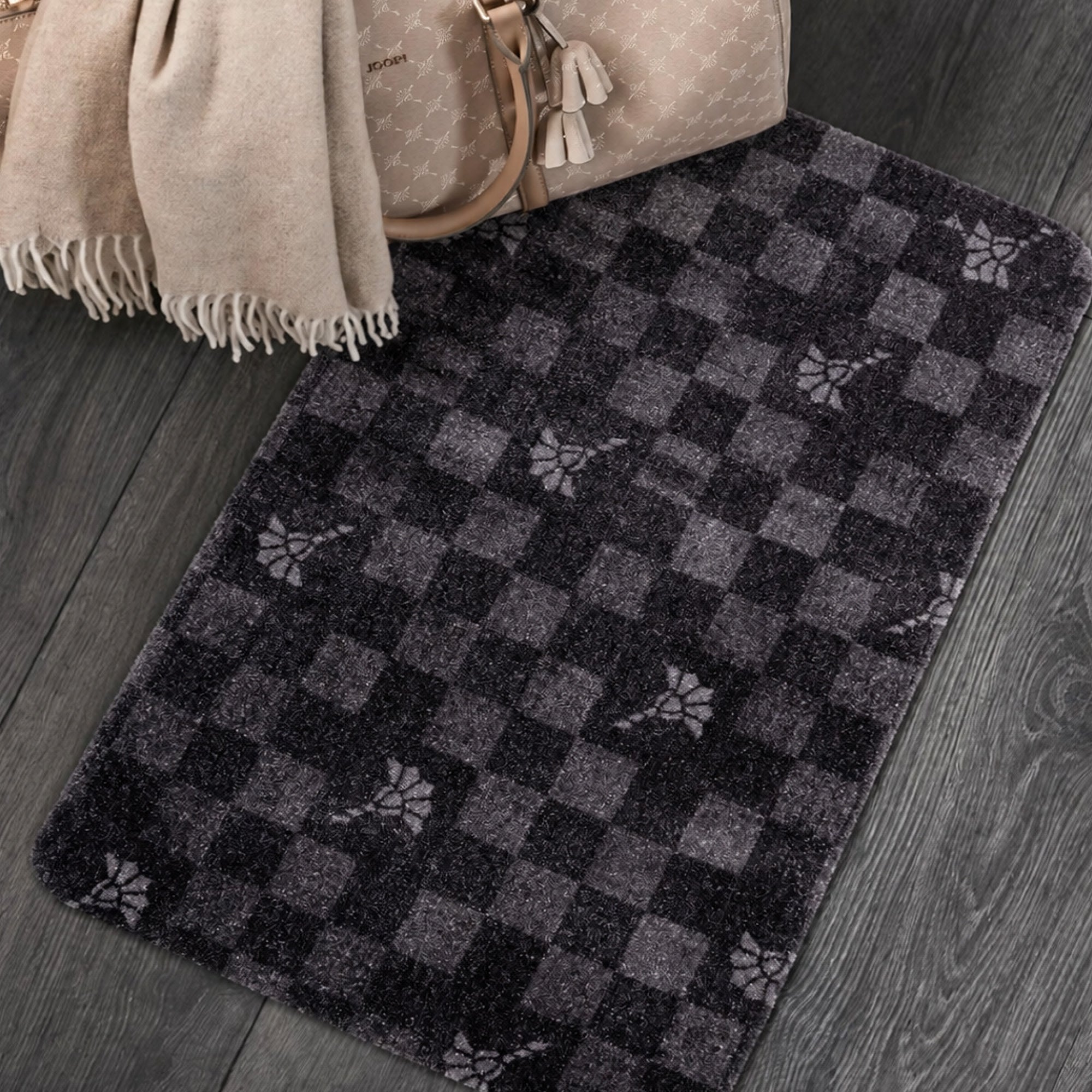 JOOP! Fußmatte WELCOME MATS Cornflower Piazza - weich & langlebig