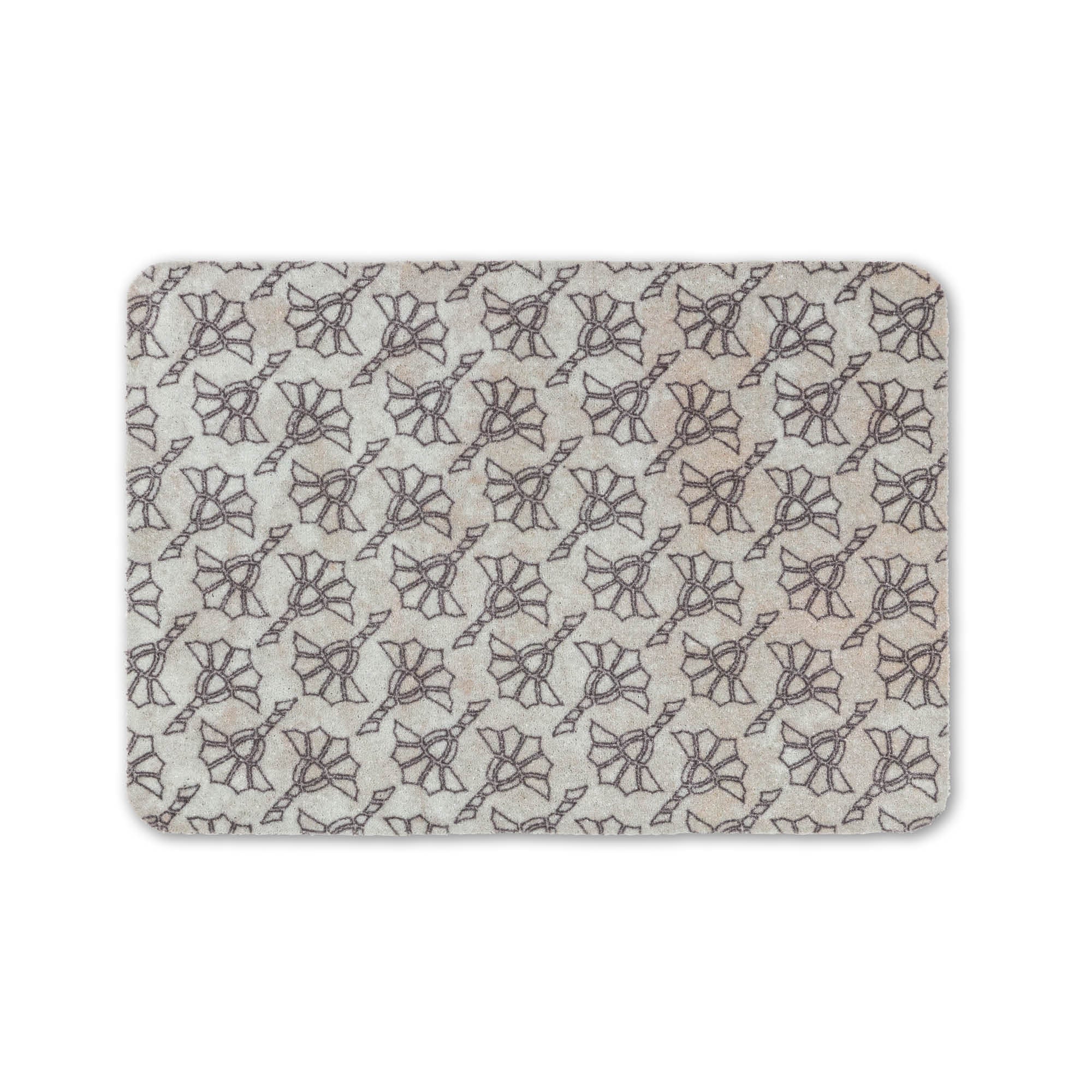 JOOP! Fußmatte WELCOME MATS Studio Cornflower Allover - weich & stilvoll