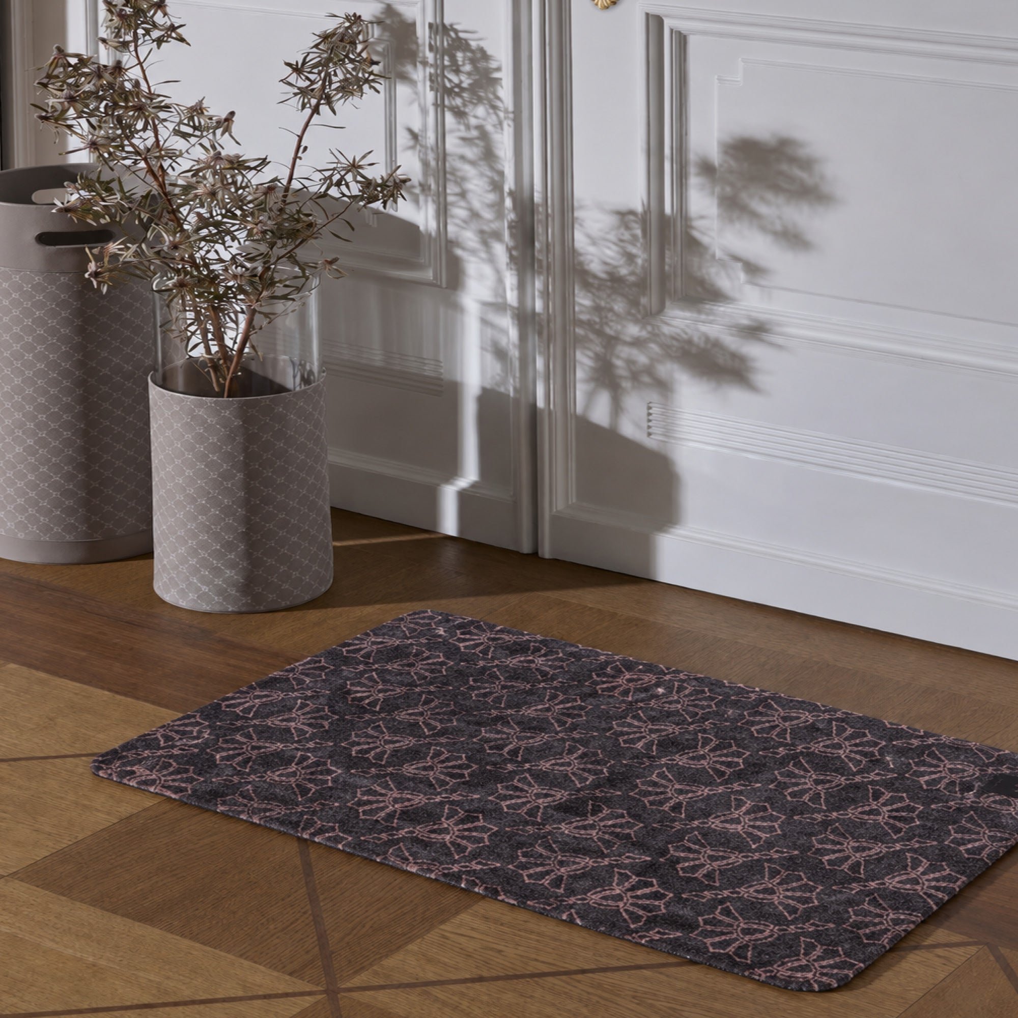 JOOP! Fußmatte WELCOME MATS Studio Cornflower Allover - weich & stilvoll