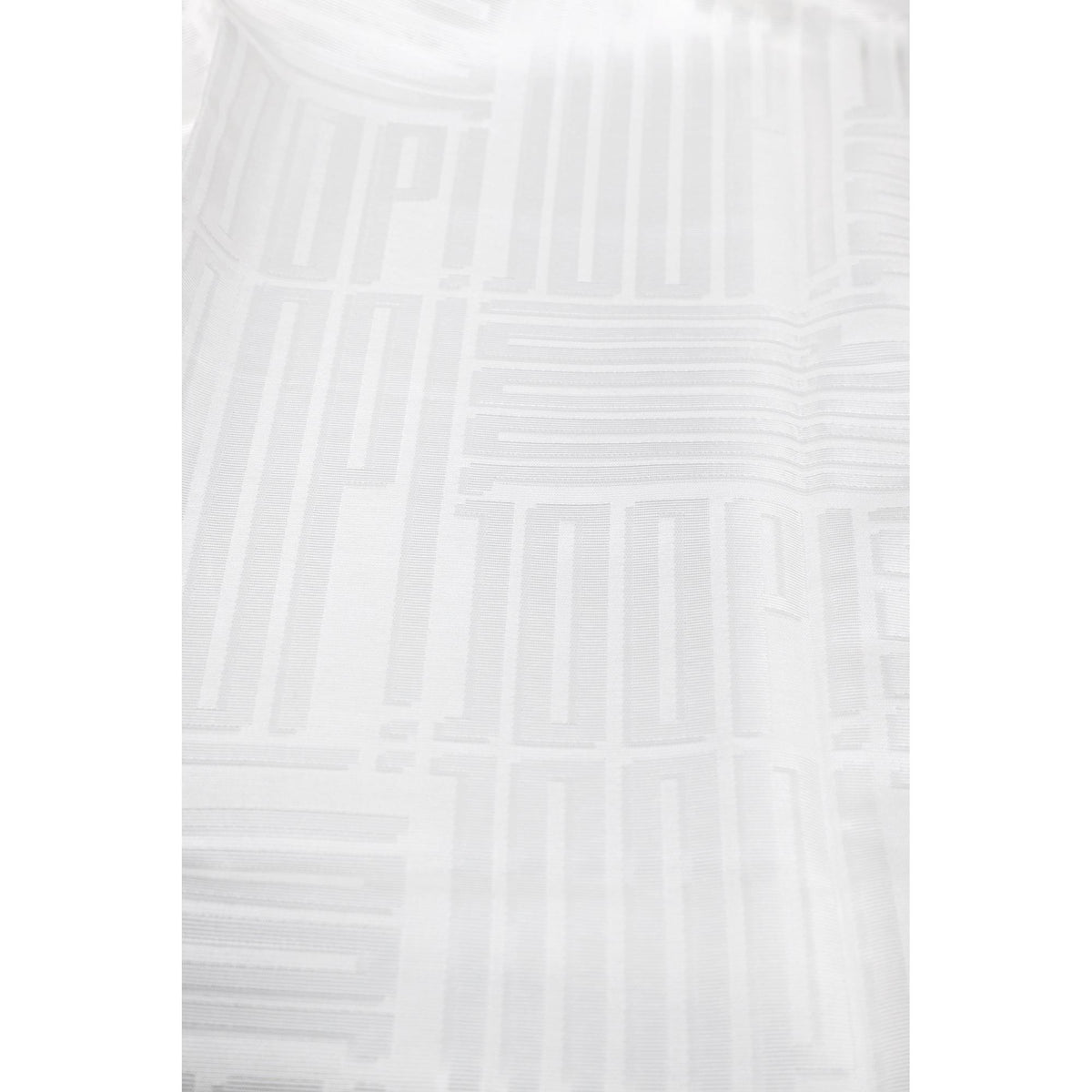 JOOP! Ösenvorhang FINE BARS 140x250 cm – blickdicht, Schriftzug