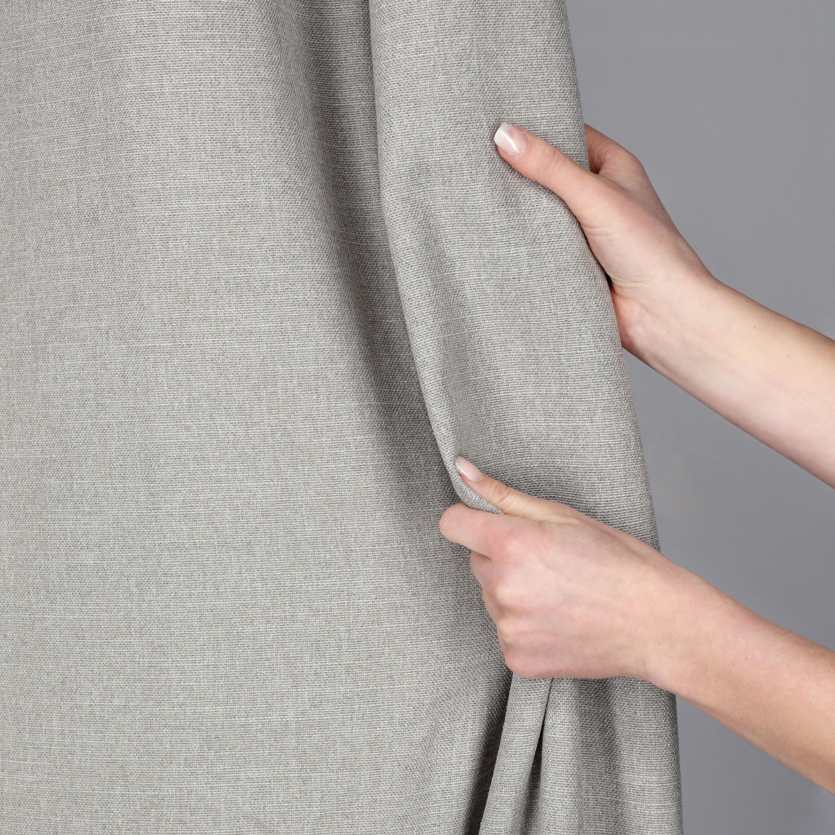 Schöner Wohnen Blickdichter Vorhang in Leinenoptik mit Ösen 140x250cm