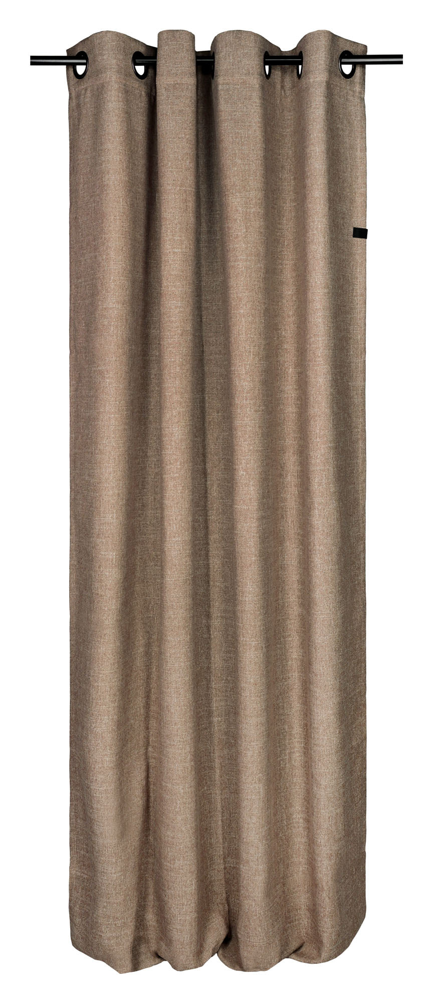 Schöner Wohnen Blickdichter Vorhang in Leinenoptik mit Ösen 140x250cm
