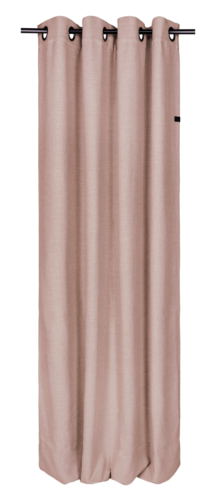 Schöner Wohnen Blickdichter Vorhang in Leinenoptik mit Ösen 140x250cm