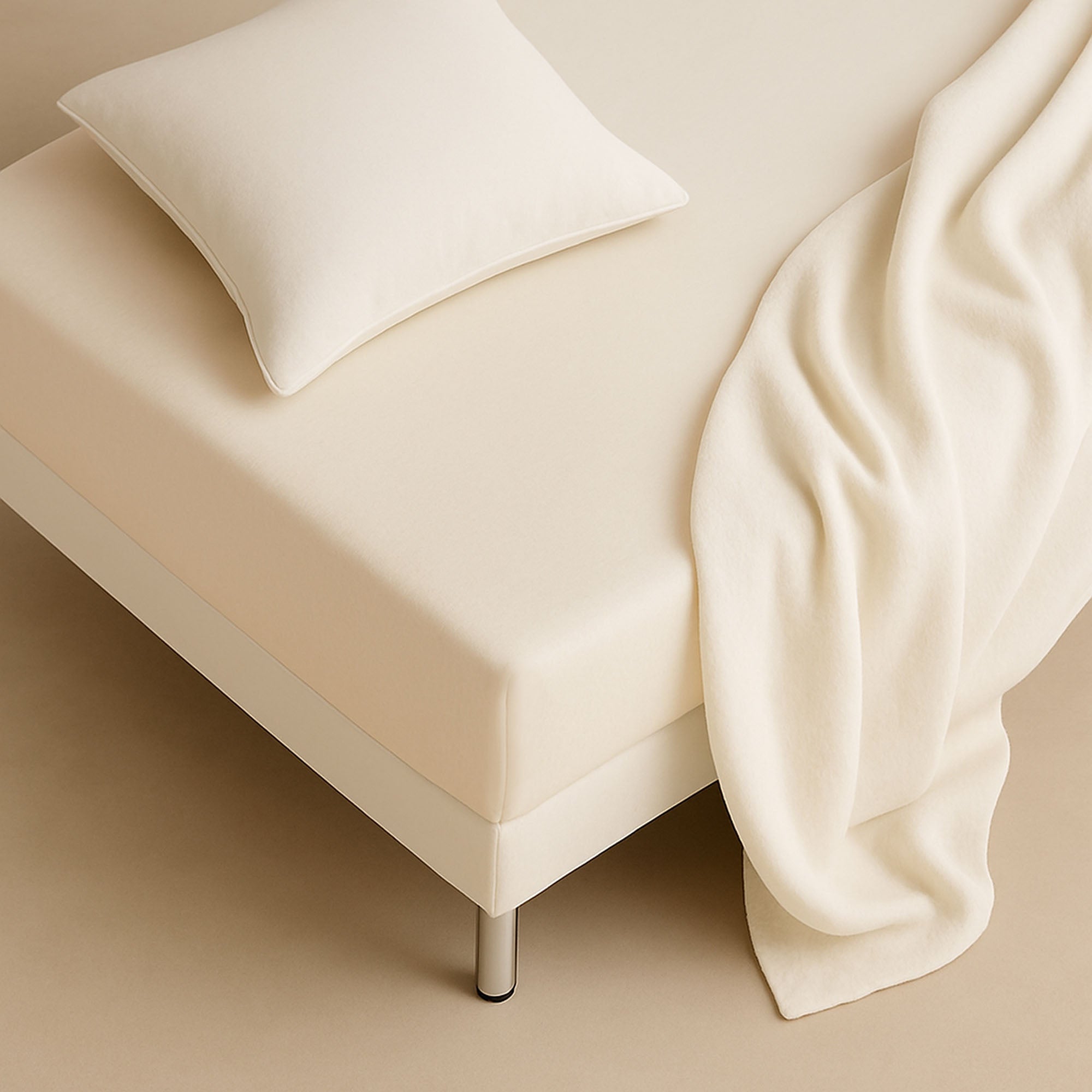 SCHÖNER WOHNEN Spannbettlaken, Spannbetttuch, 100x200cm, 150x200cm, 200x200cm, Jersey-Elasthan