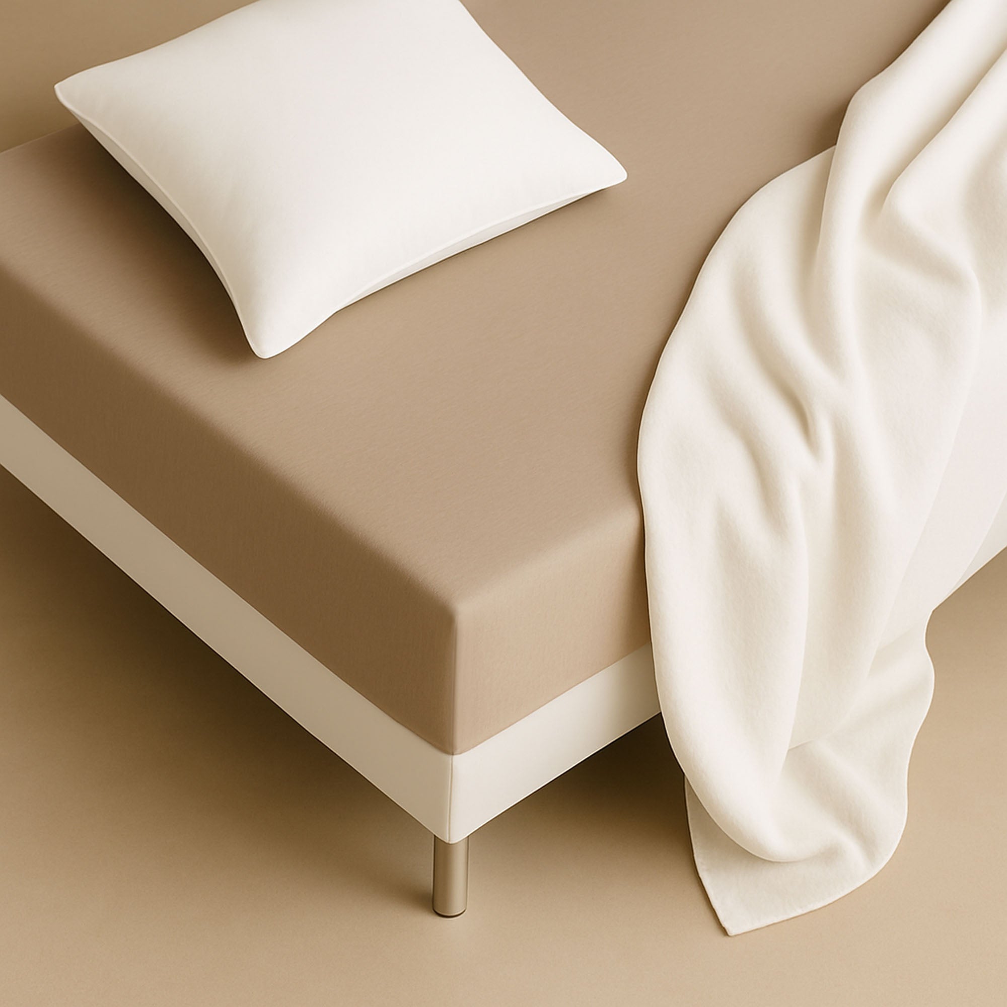 SCHÖNER WOHNEN Spannbettlaken, Spannbetttuch, 100x200cm, 150x200cm, 200x200cm, Jersey-Elasthan
