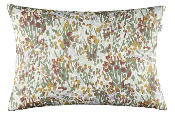 Schöner Wohnen Zierkissenhüllen – Hochwertige Wohnkissen mit Streifen, Stickerei & floralem Design – Naturmaterialien