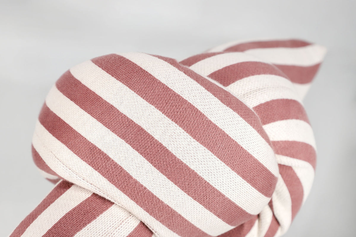 Schöner Wohnen Knotenkissen –  Strickkissen im modernen Design – Stilvoller Blickfang für Sofa & Bett