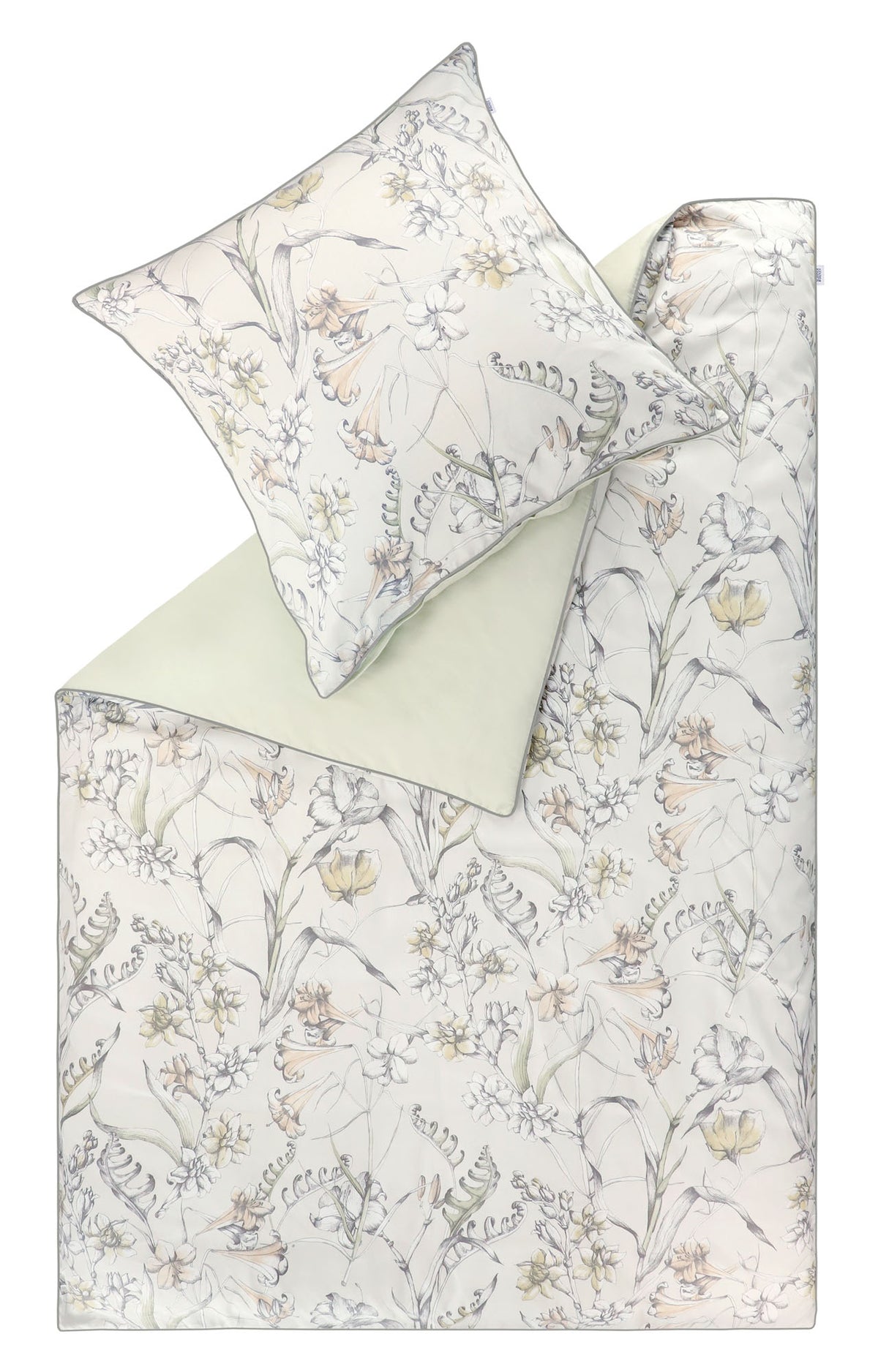 Schöner Wohnen Satin Bettwäsche aus 100% nachhaltiger Baumwolle – mit floralen & grafischen Designs