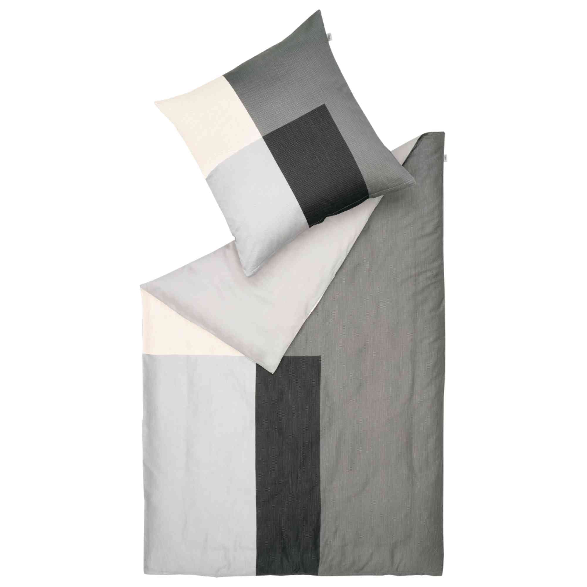 Satin Bettwäsche Art mit grafischem Design
