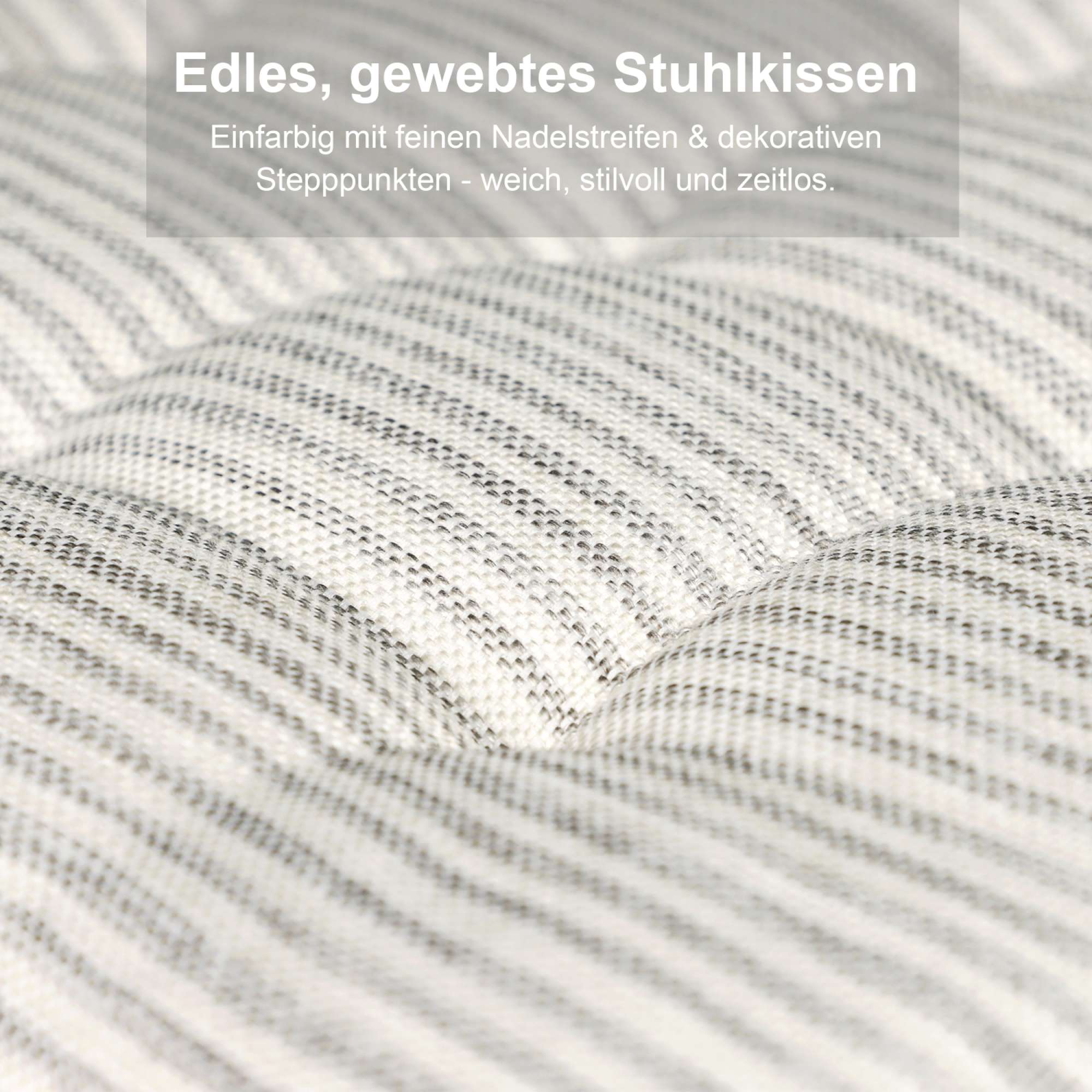Sitzkissen Fresh Stripe im 4er SparSet