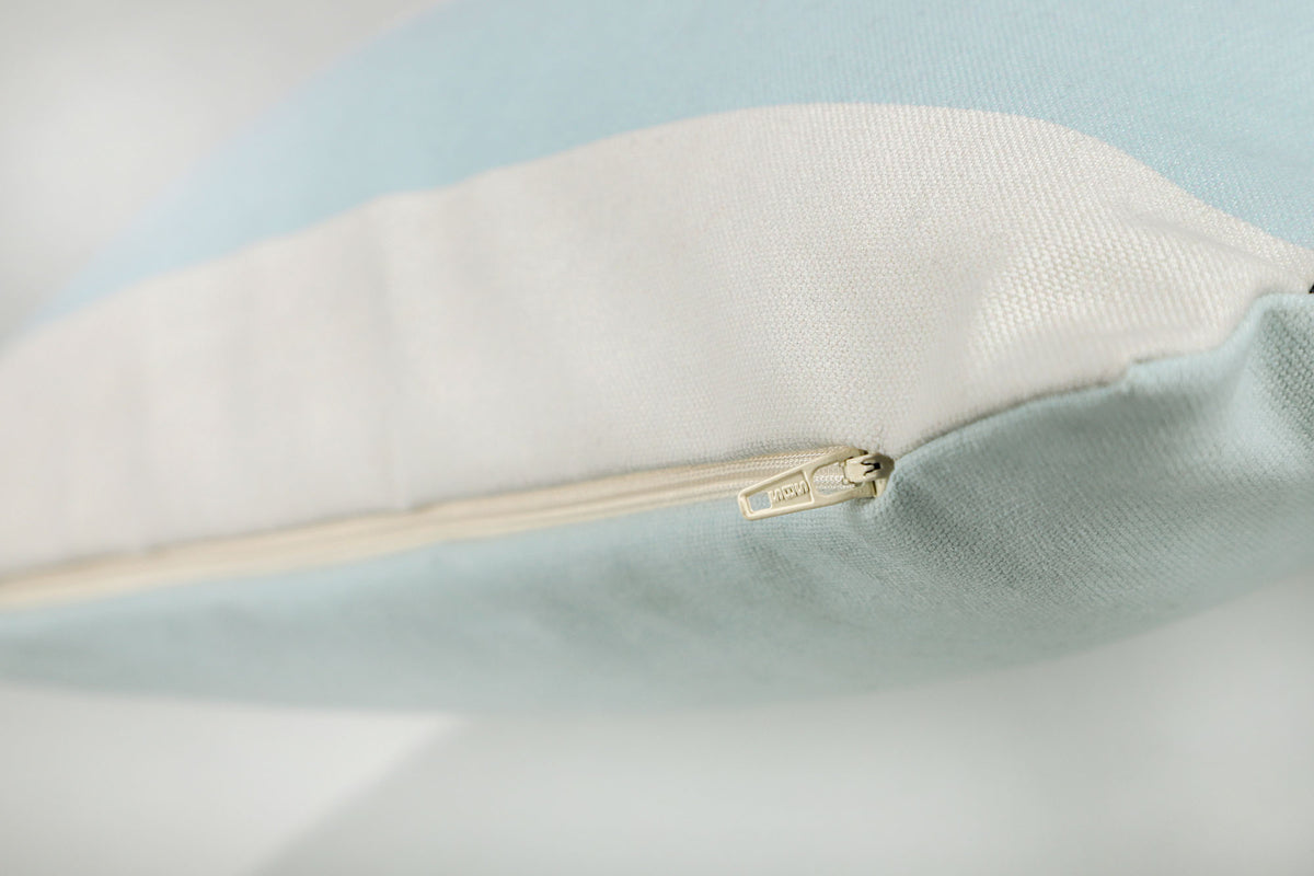 Tom Tailor Zierkissenhülle gewebt – Fröhliche Sommermotive, Streifen & maritime Prints, dekorative Stickereien, pflegeleichter Materialmix