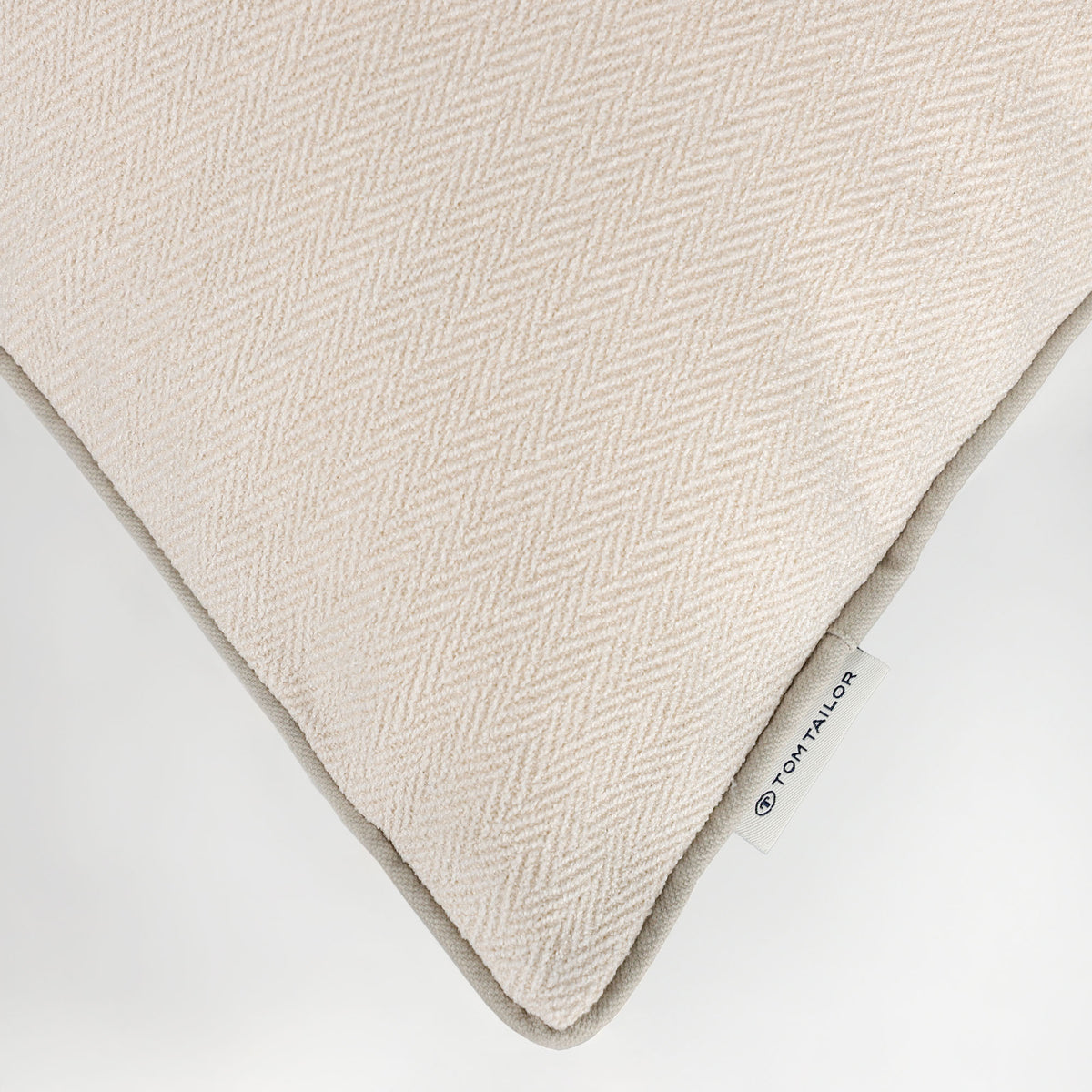 Tom Tailor Zierkissenhülle gewebt – Fröhliche Sommermotive, Streifen & maritime Prints, dekorative Stickereien, pflegeleichter Materialmix